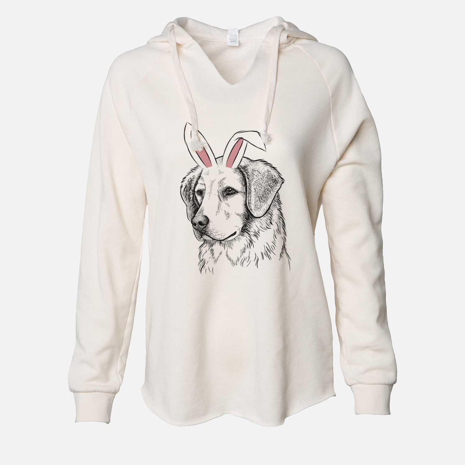 Easter Kula the Golden Retriever - Cali Wave Hooded Sweatshirt