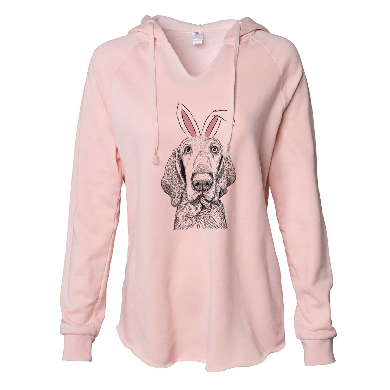 Easter Kylie the Bracco Italiano - Cali Wave Hooded Sweatshirt