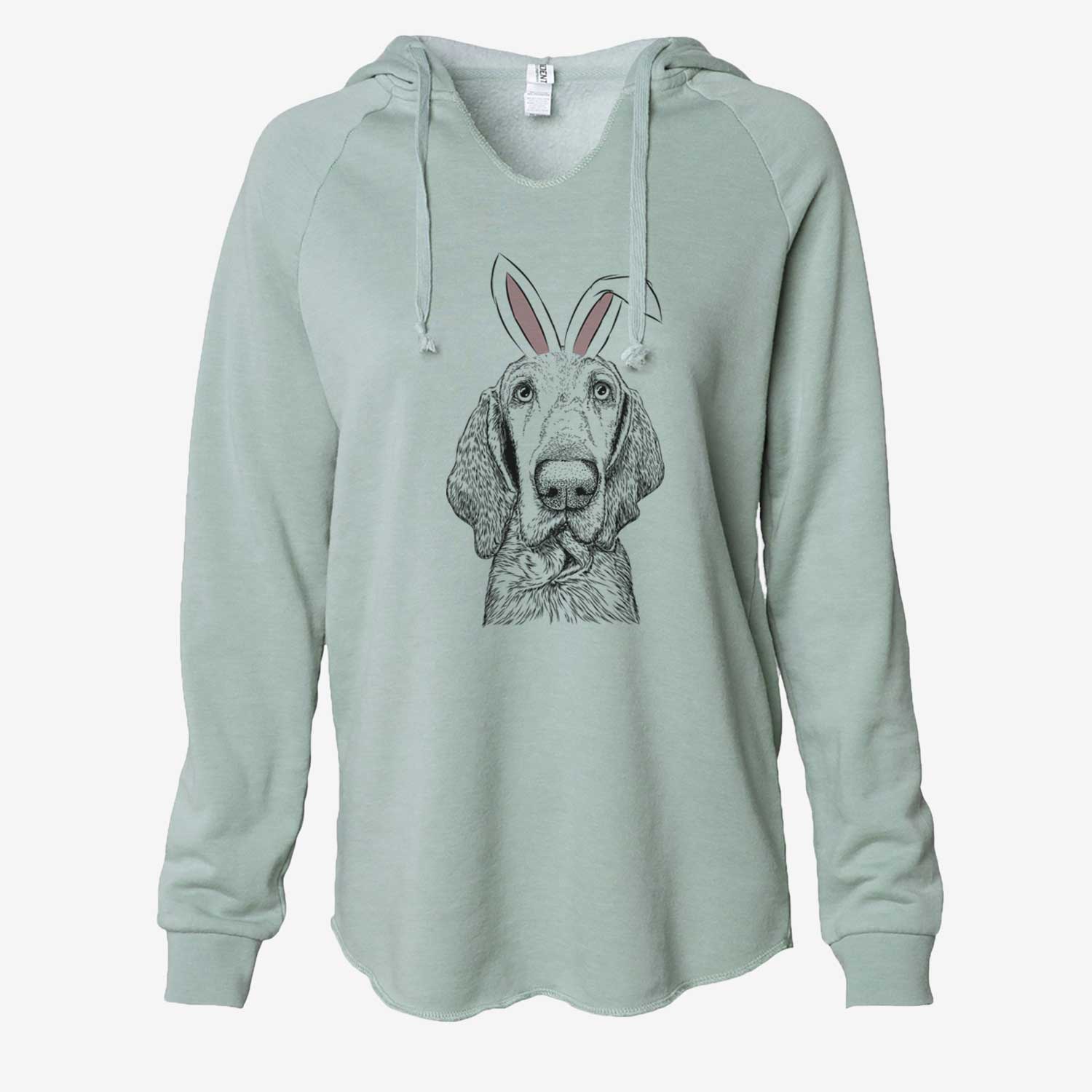 Easter Kylie the Bracco Italiano - Cali Wave Hooded Sweatshirt