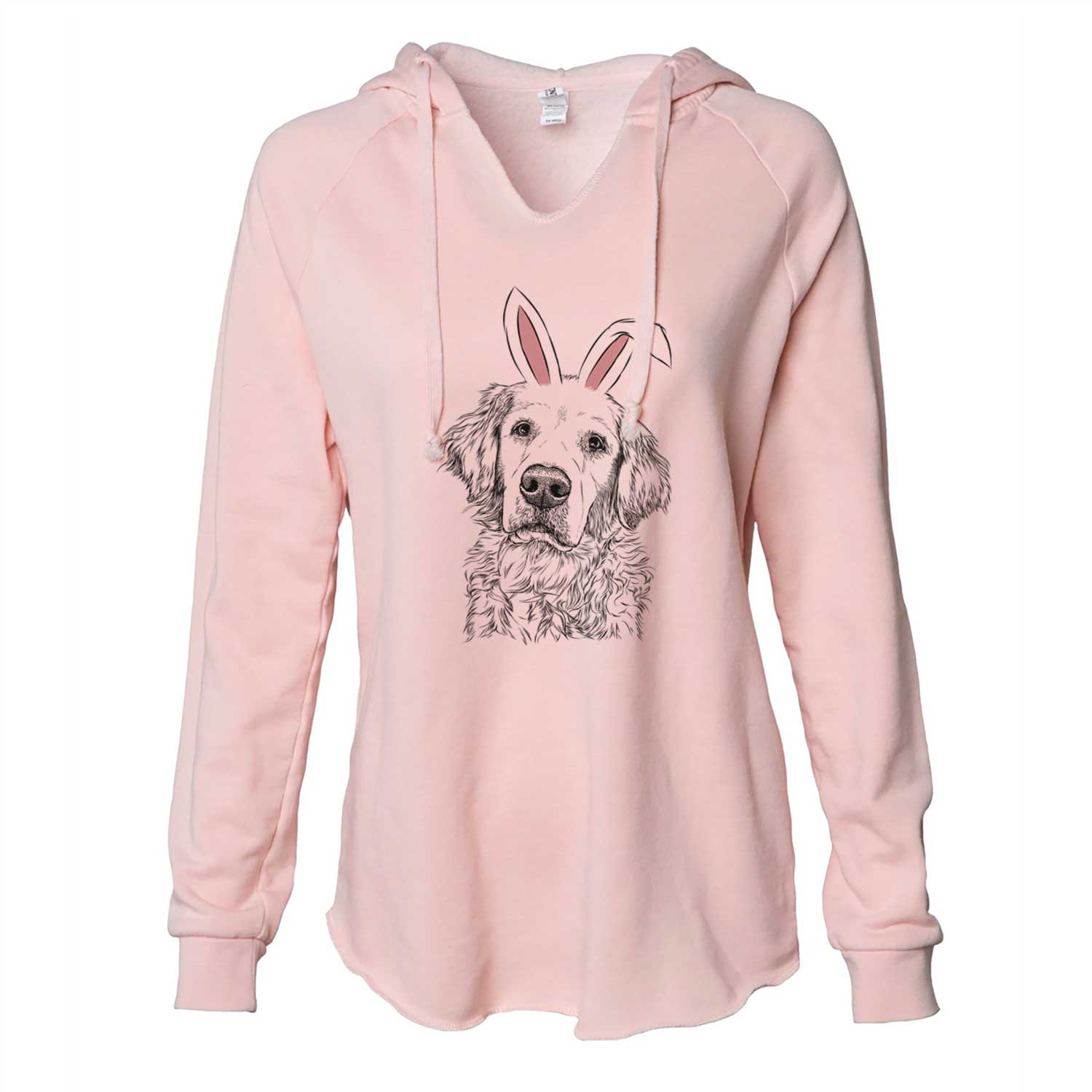 Easter Loganator the Golden Retriever - Cali Wave Hooded Sweatshirt