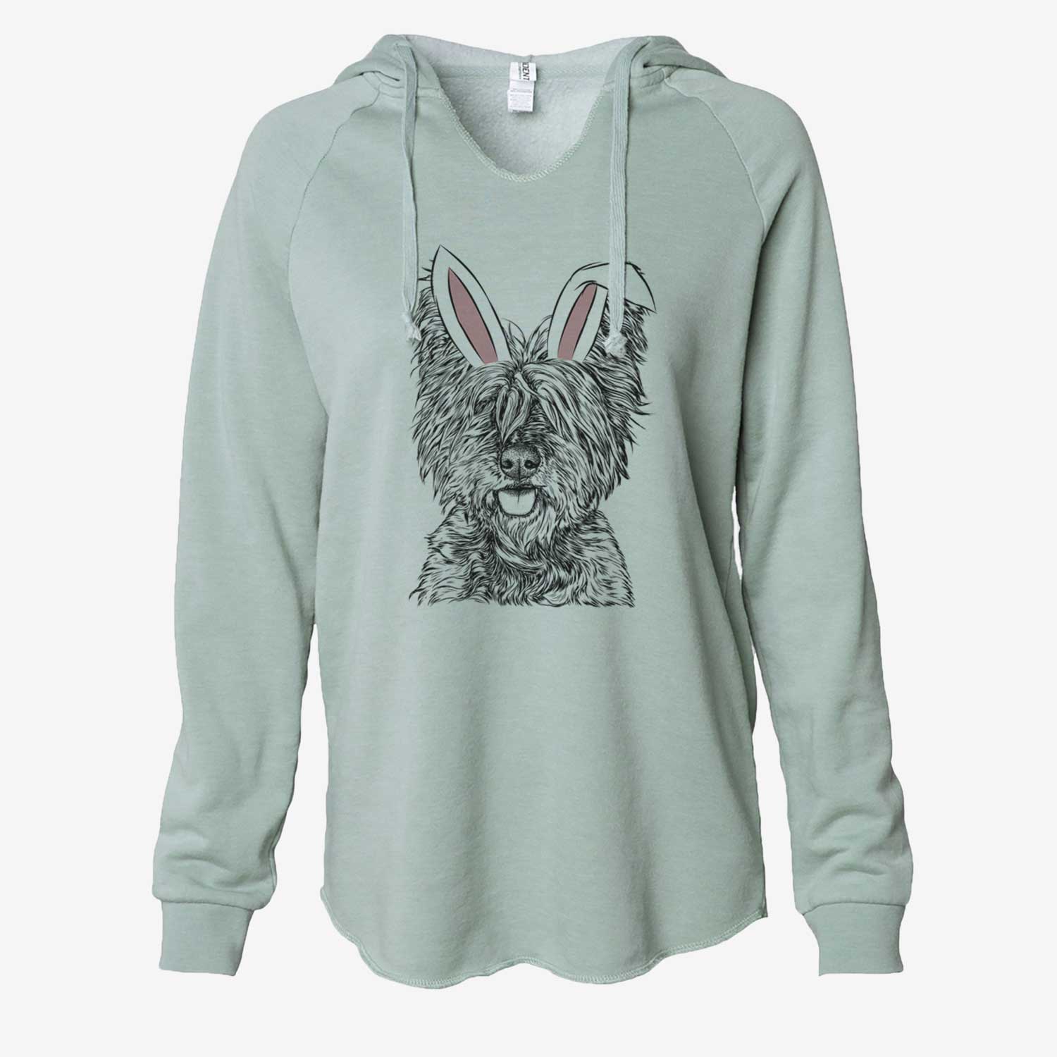 Easter McDuff the Cairn Terrier - Cali Wave Hooded Sweatshirt