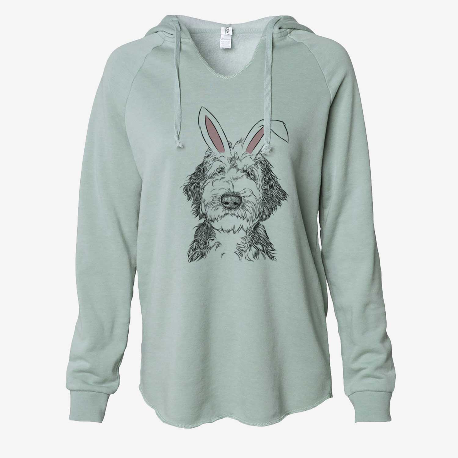 Easter Milo Fluff the Sheepadoodle - Cali Wave Hooded Sweatshirt