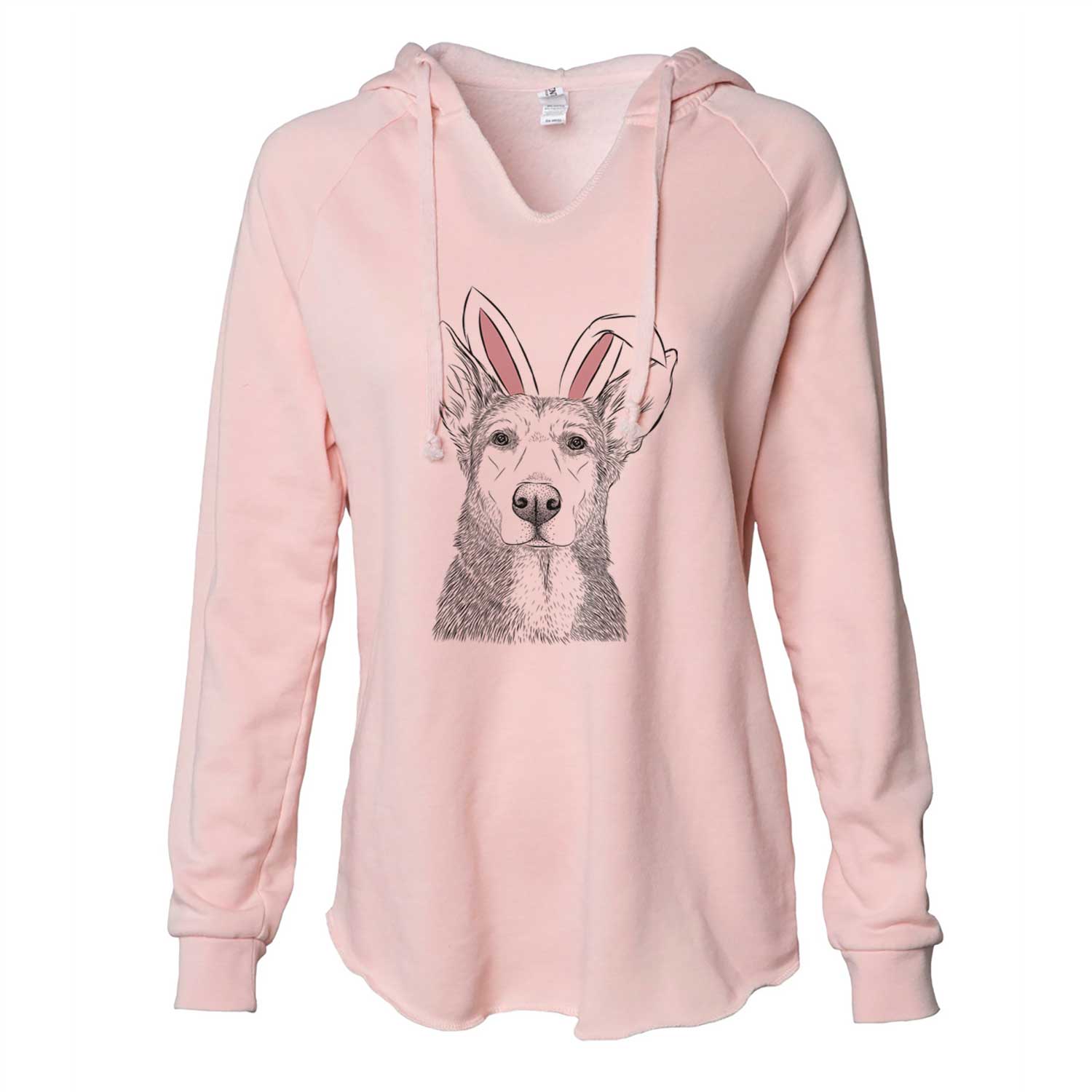Easter Misty the German Shepherd Mix - Cali Wave Hooded Sweatshirt