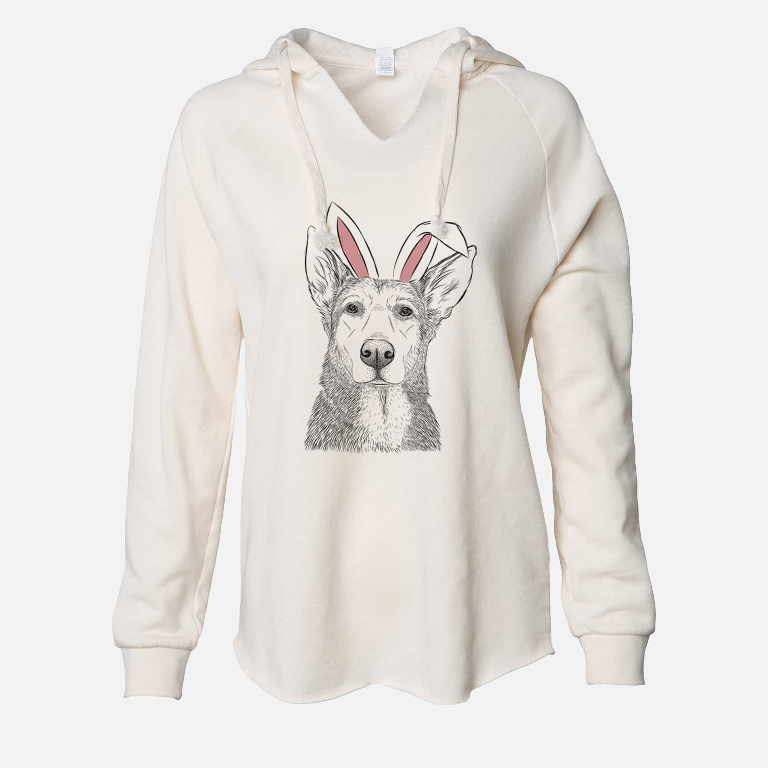 Easter Misty the German Shepherd Mix - Cali Wave Hooded Sweatshirt