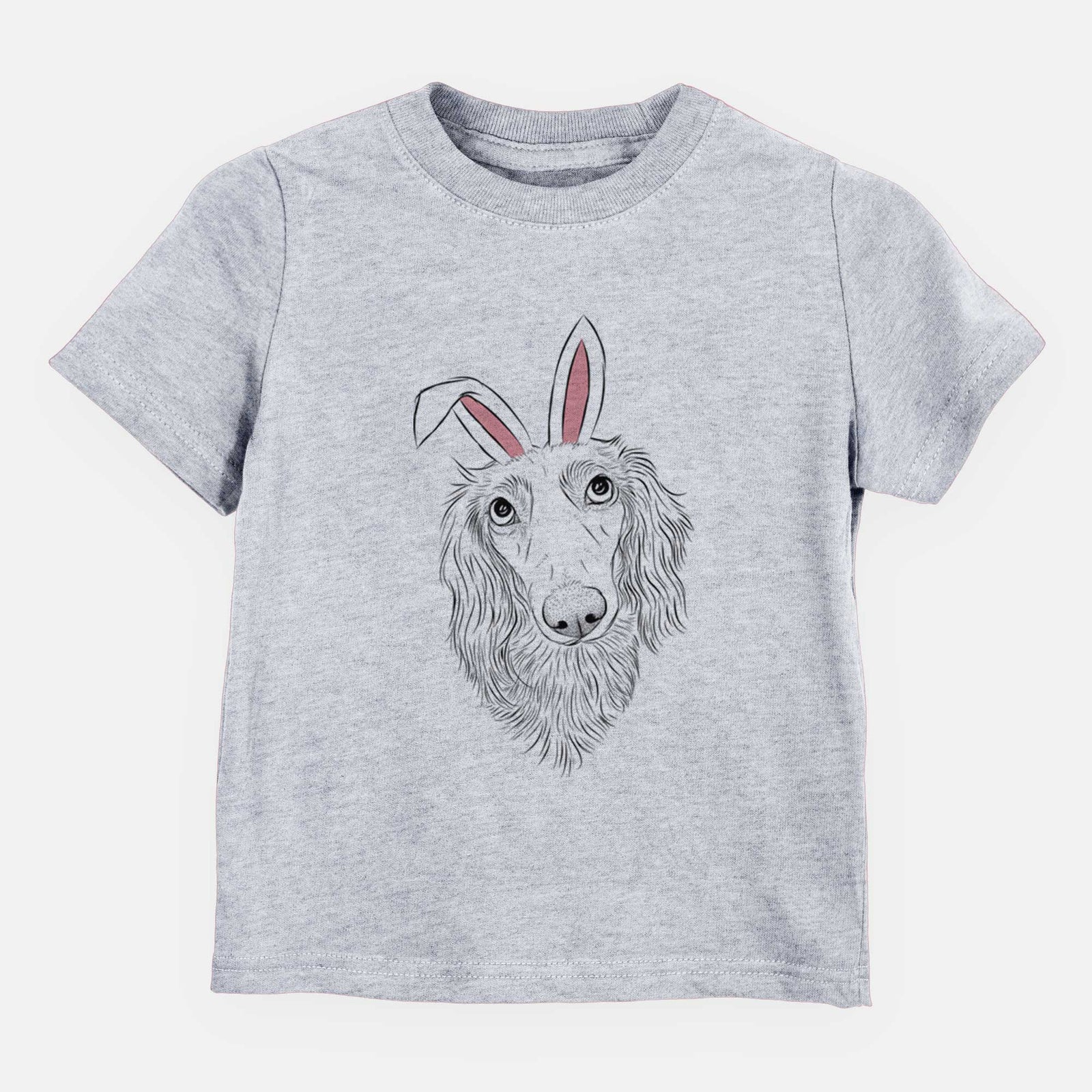 Easter Mr. Rusty the Long Haired Dachshund - Kids/Youth/Toddler Shirt