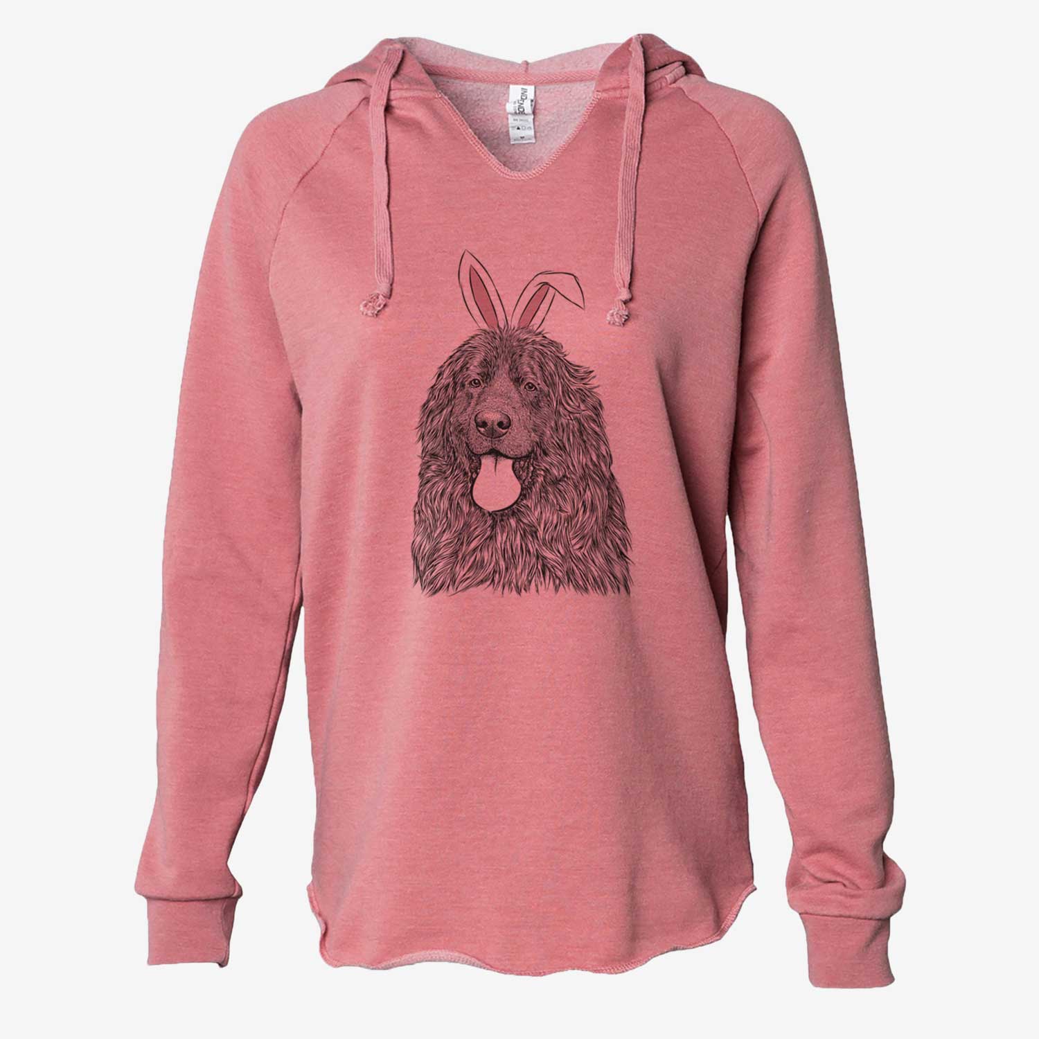 Easter Neptune the Newfoundland - Cali Wave Hooded Sweatshirt