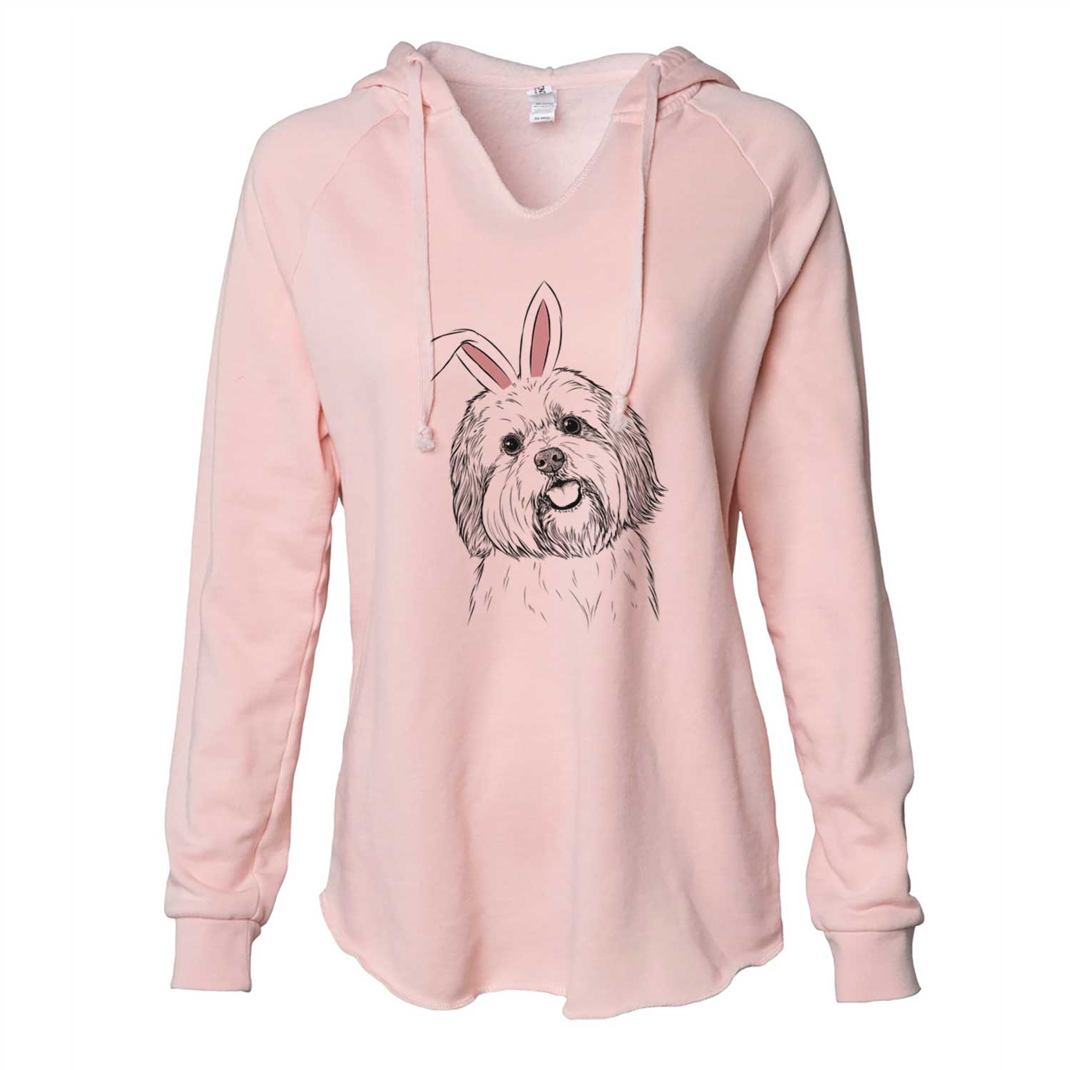 Easter Nikka the Lowchen - Cali Wave Hooded Sweatshirt