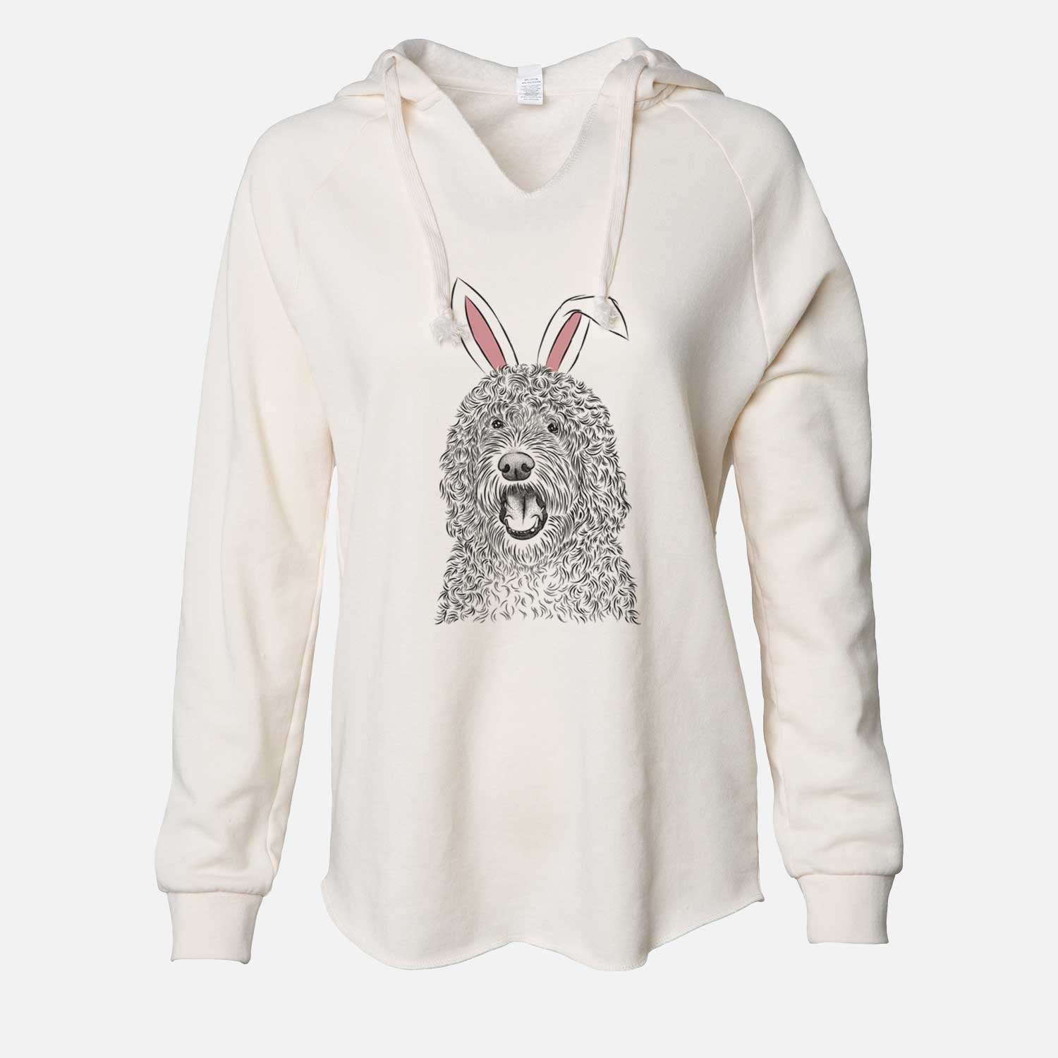 Easter Phillip the Portuguese Water Dog - Cali Wave Hooded Sweatshirt