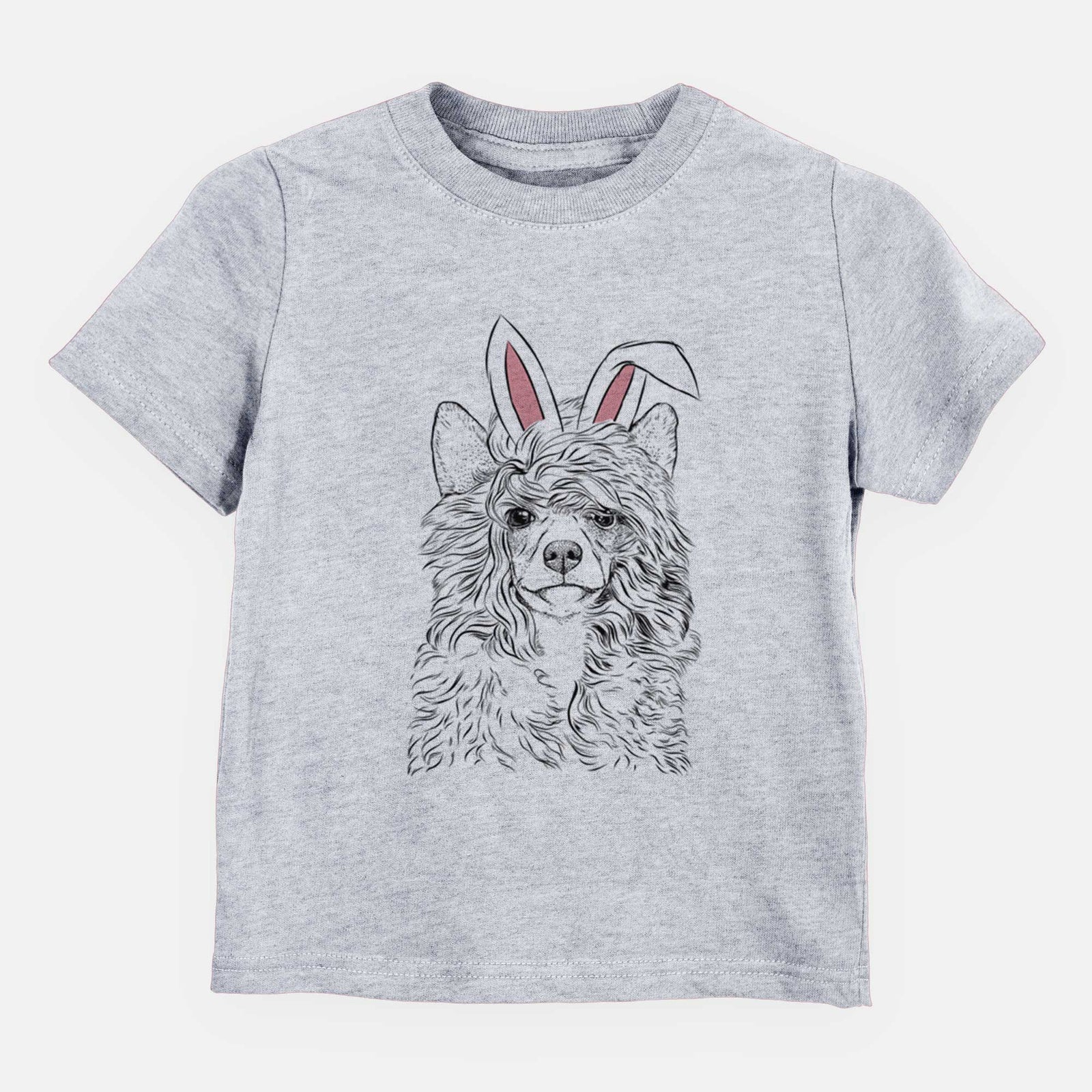 Easter Preston the Powderpuff Chinese Crested - Kids/Youth/Toddler Shirt