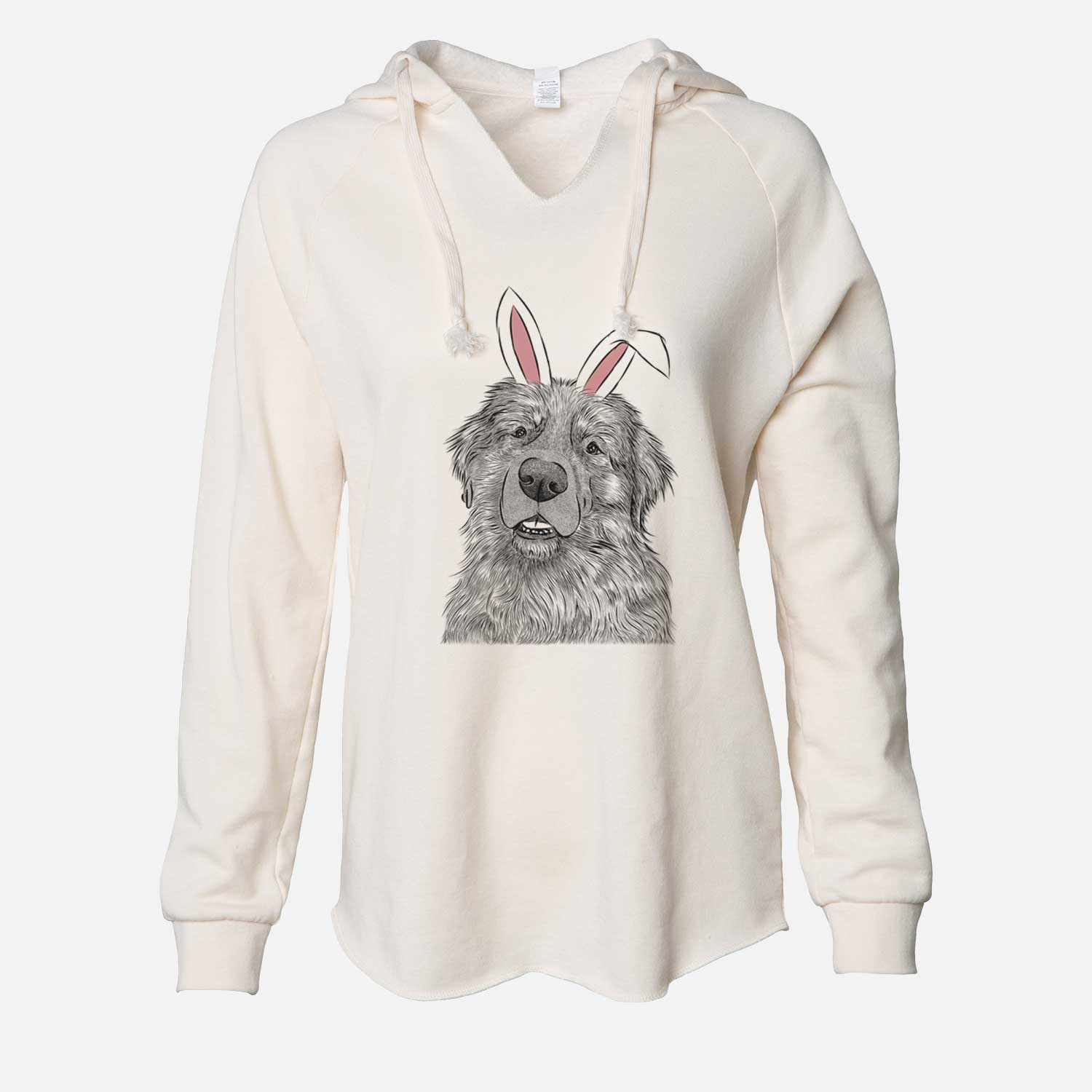 Easter Ralph the Leonberger - Cali Wave Hooded Sweatshirt