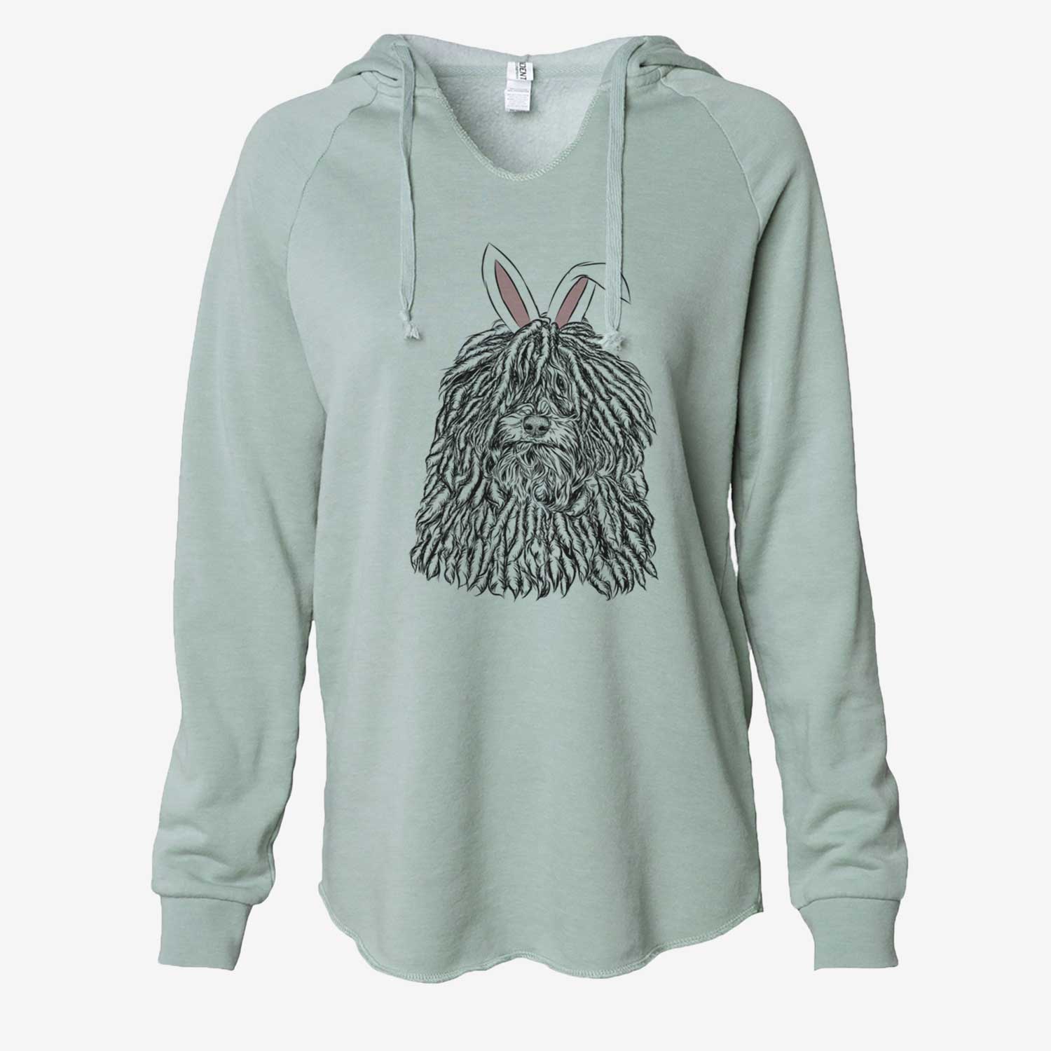 Easter Rezi the Puli - Cali Wave Hooded Sweatshirt