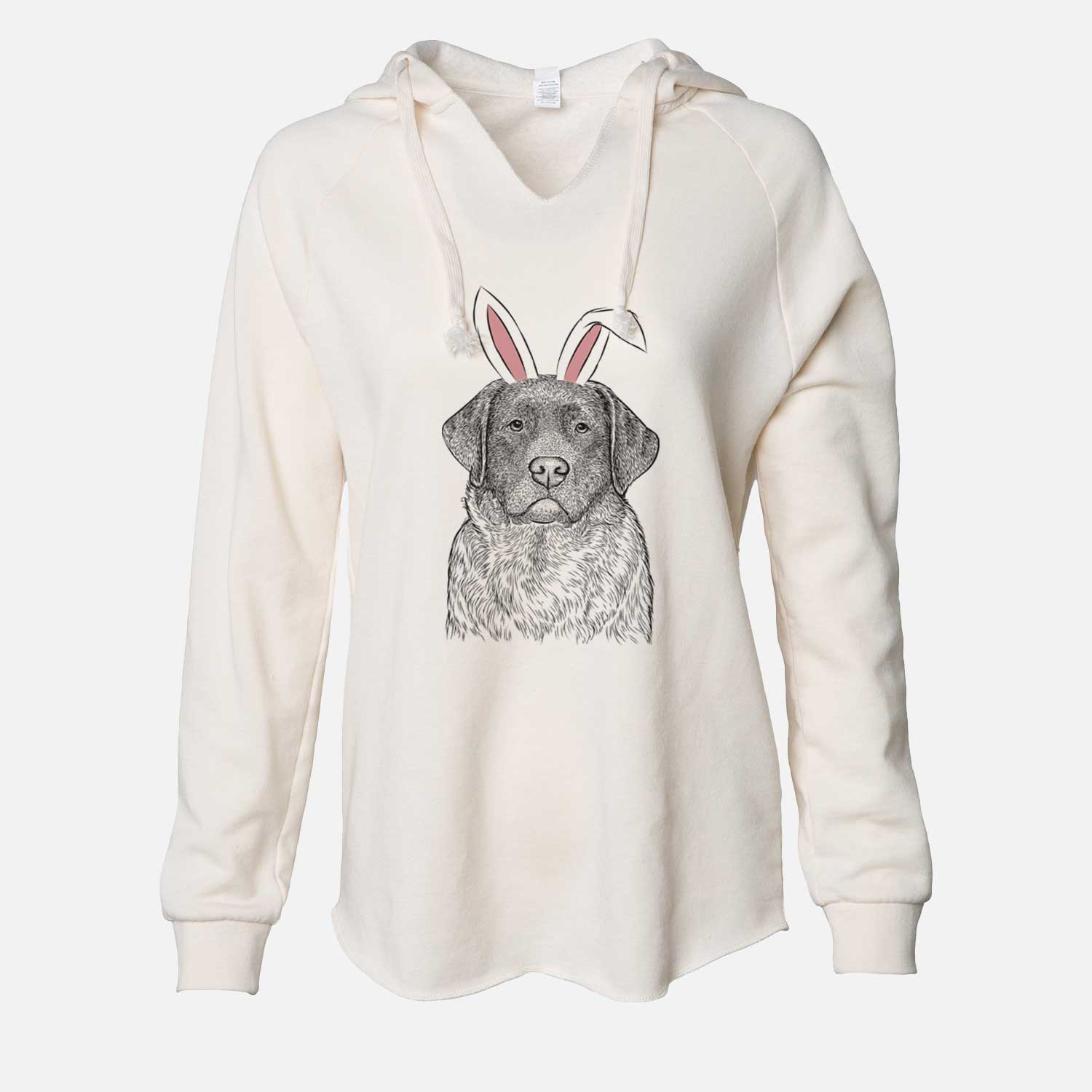 Easter River the English Labrador Retriever - Cali Wave Hooded Sweatshirt