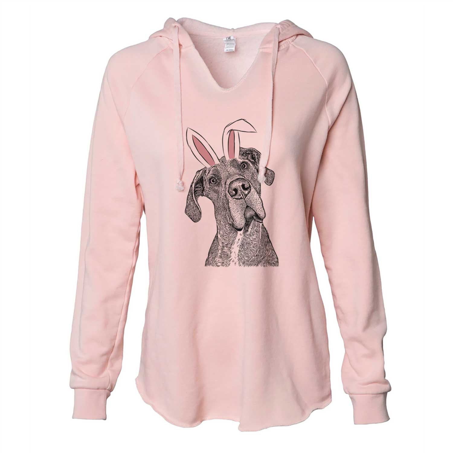 Easter River the Great Dane - Cali Wave Hooded Sweatshirt