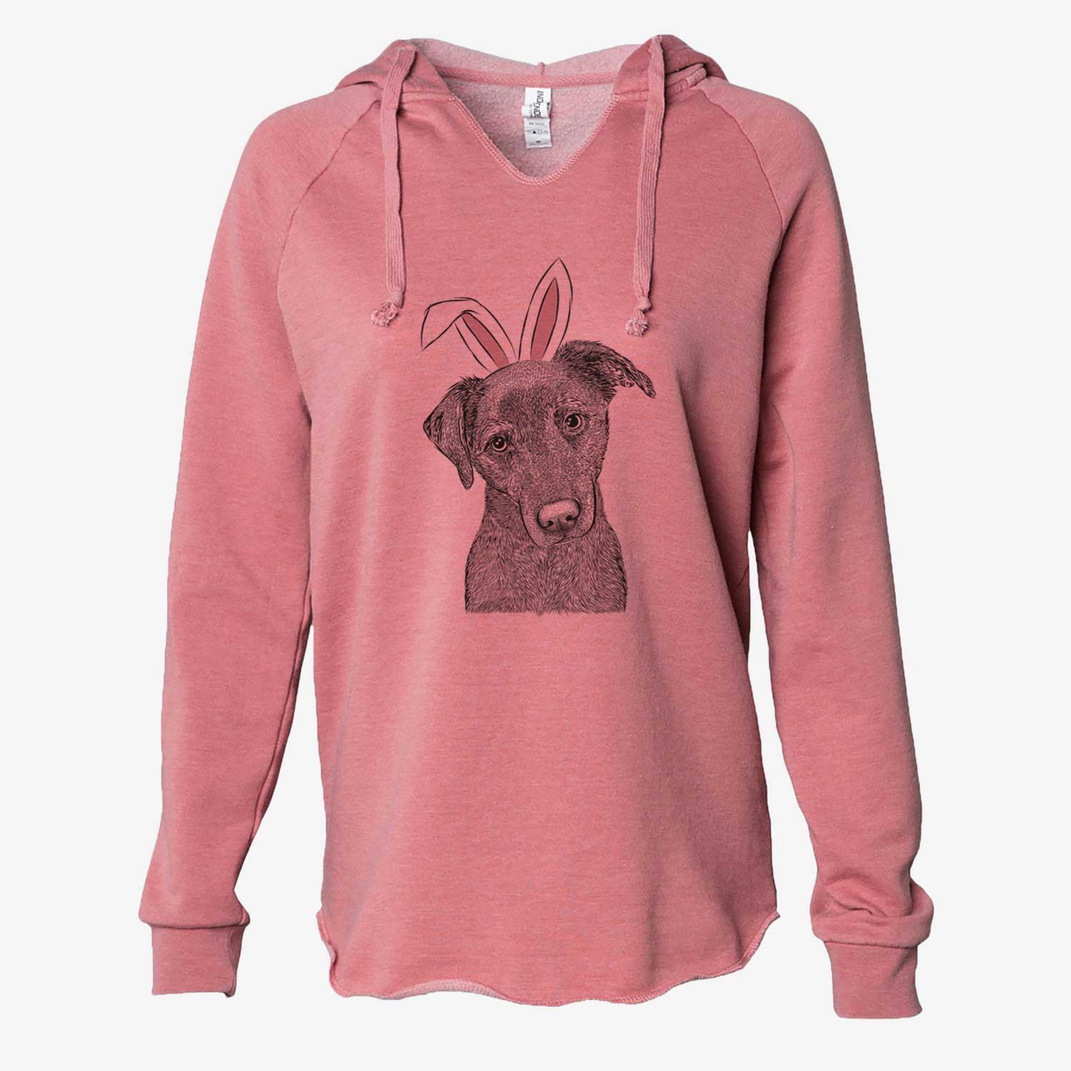 Easter Sadie the Whipador - Cali Wave Hooded Sweatshirt