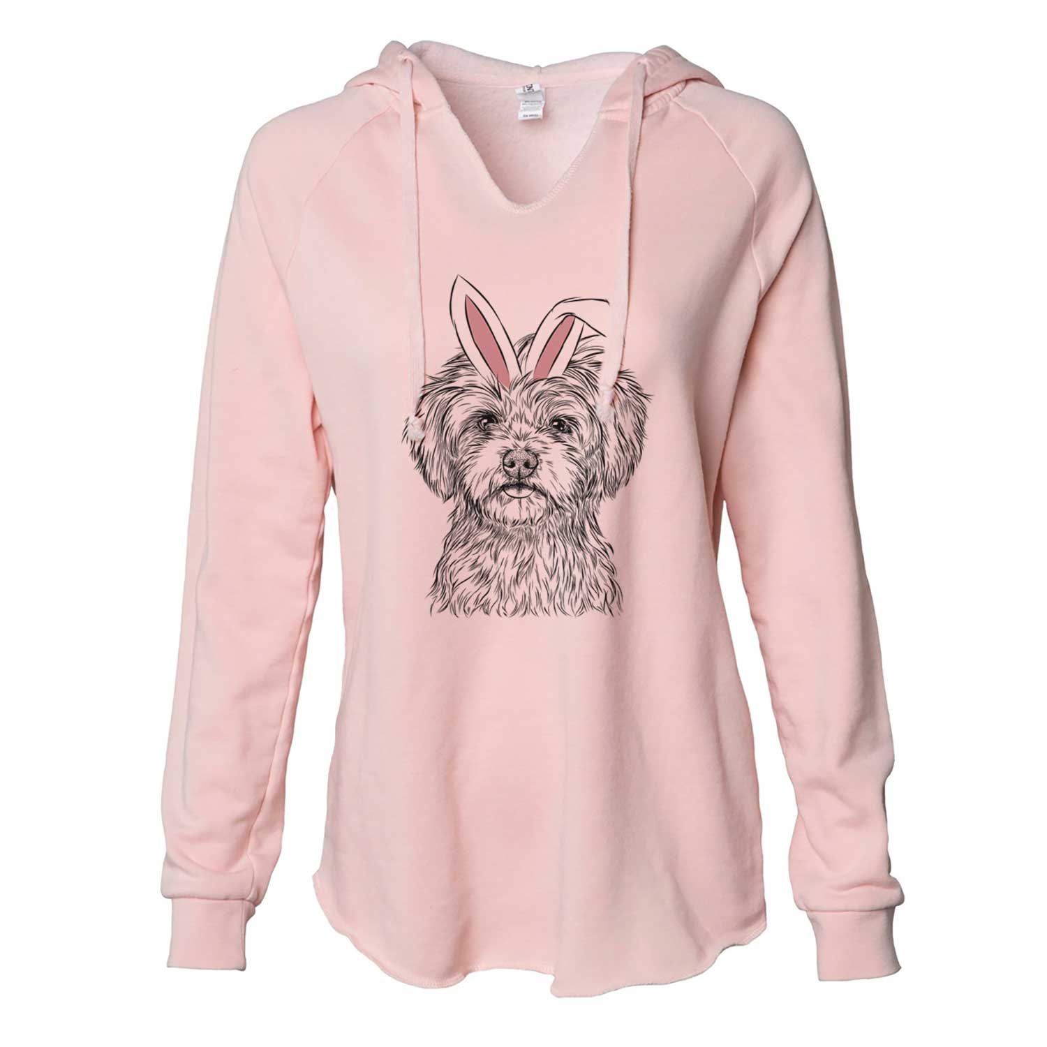 Easter Sammy the Shorkie - Cali Wave Hooded Sweatshirt