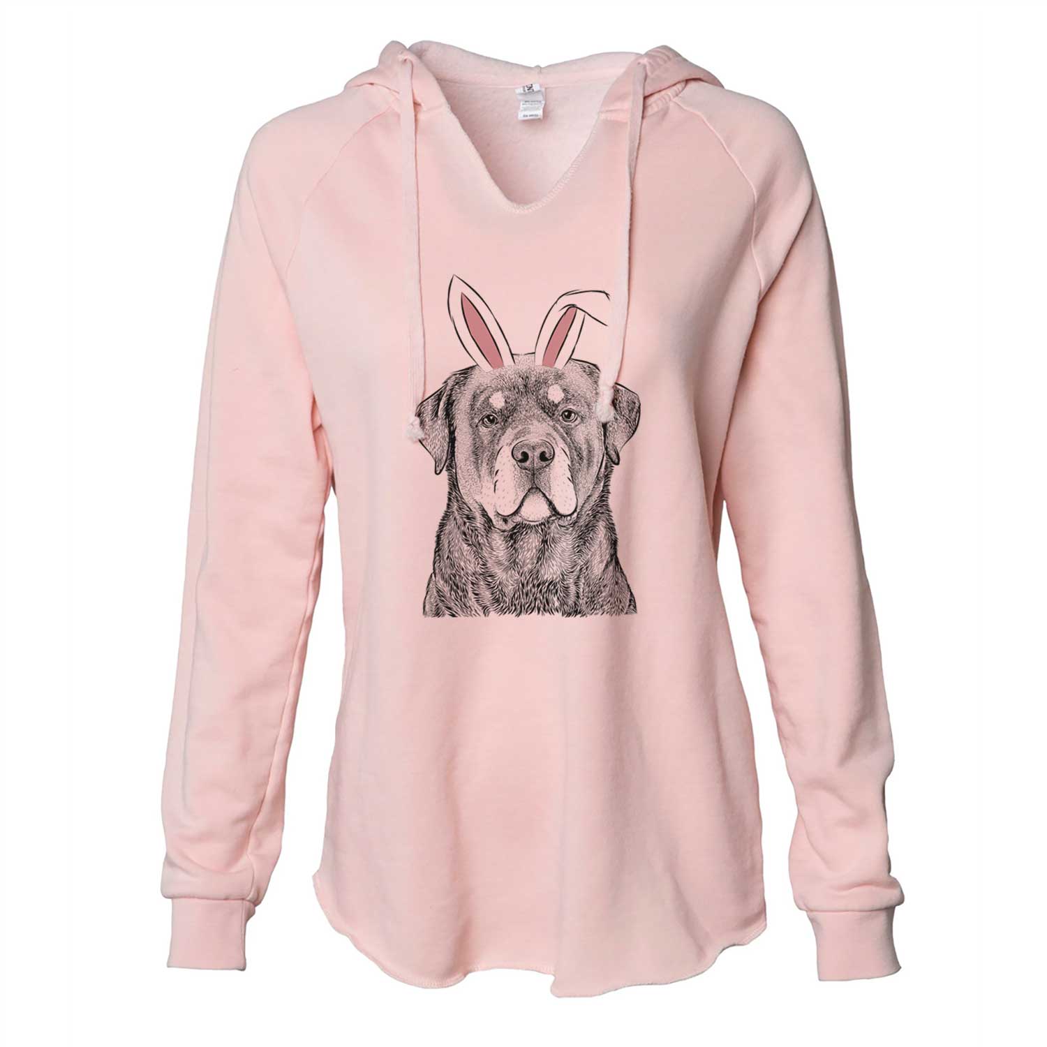 Easter Sarge the Rottweiler - Cali Wave Hooded Sweatshirt