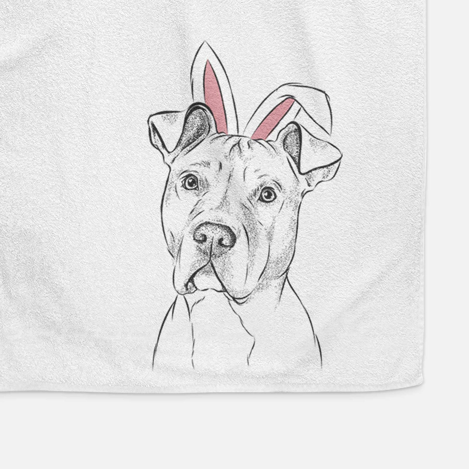 Scraps the American Staffordshire Mix Decorative Hand Towel