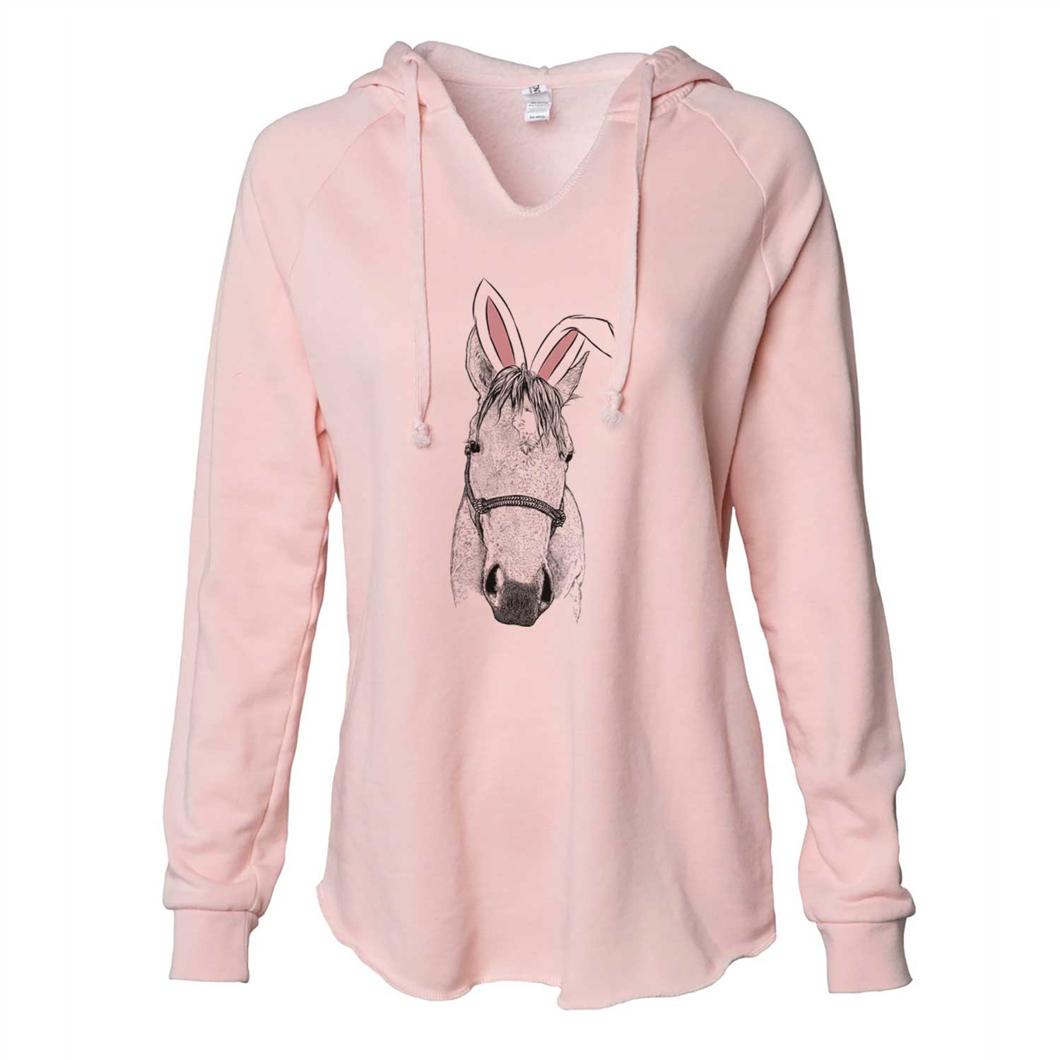 Easter SeaBee the Quarter Horse - Cali Wave Hooded Sweatshirt