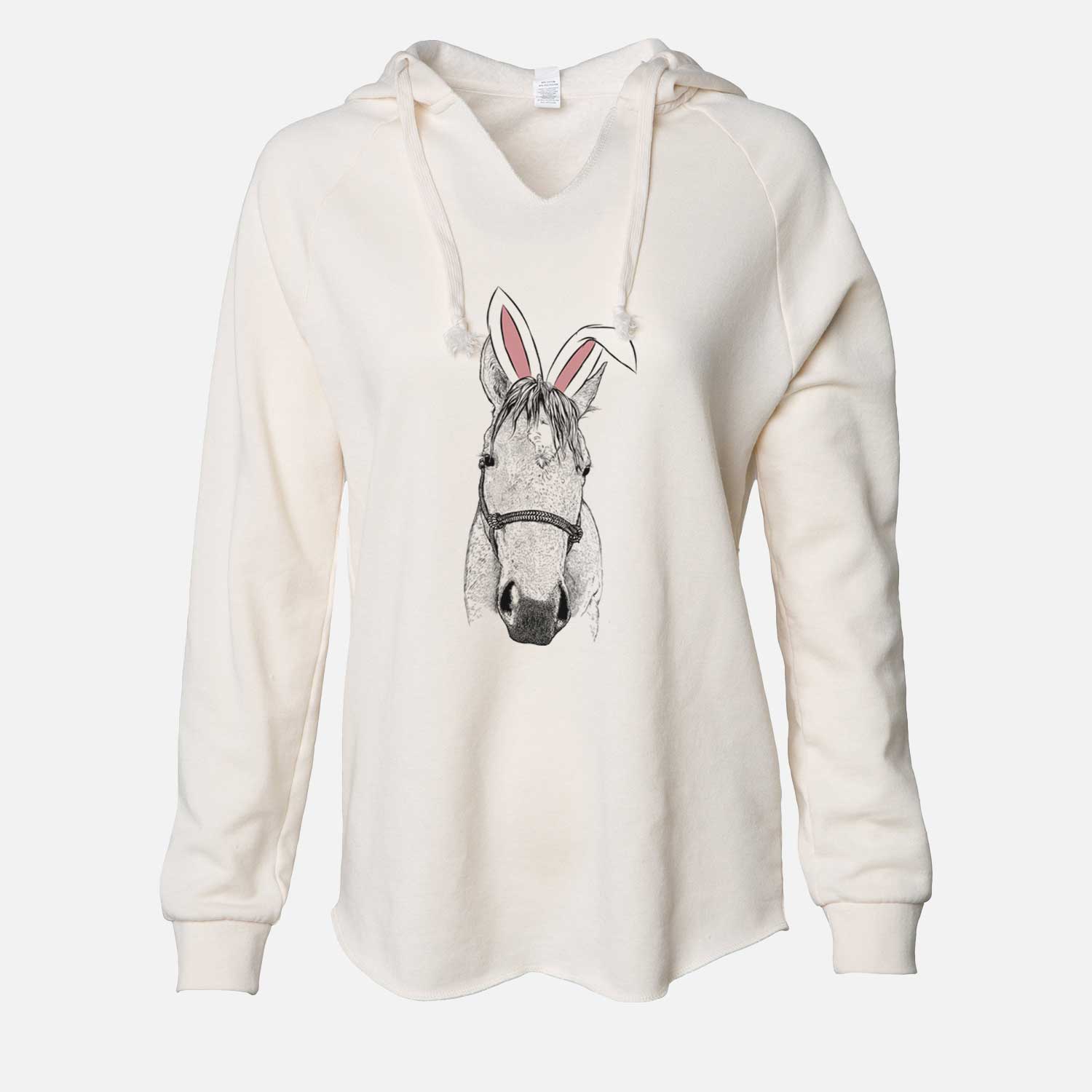 Easter SeaBee the Quarter Horse - Cali Wave Hooded Sweatshirt