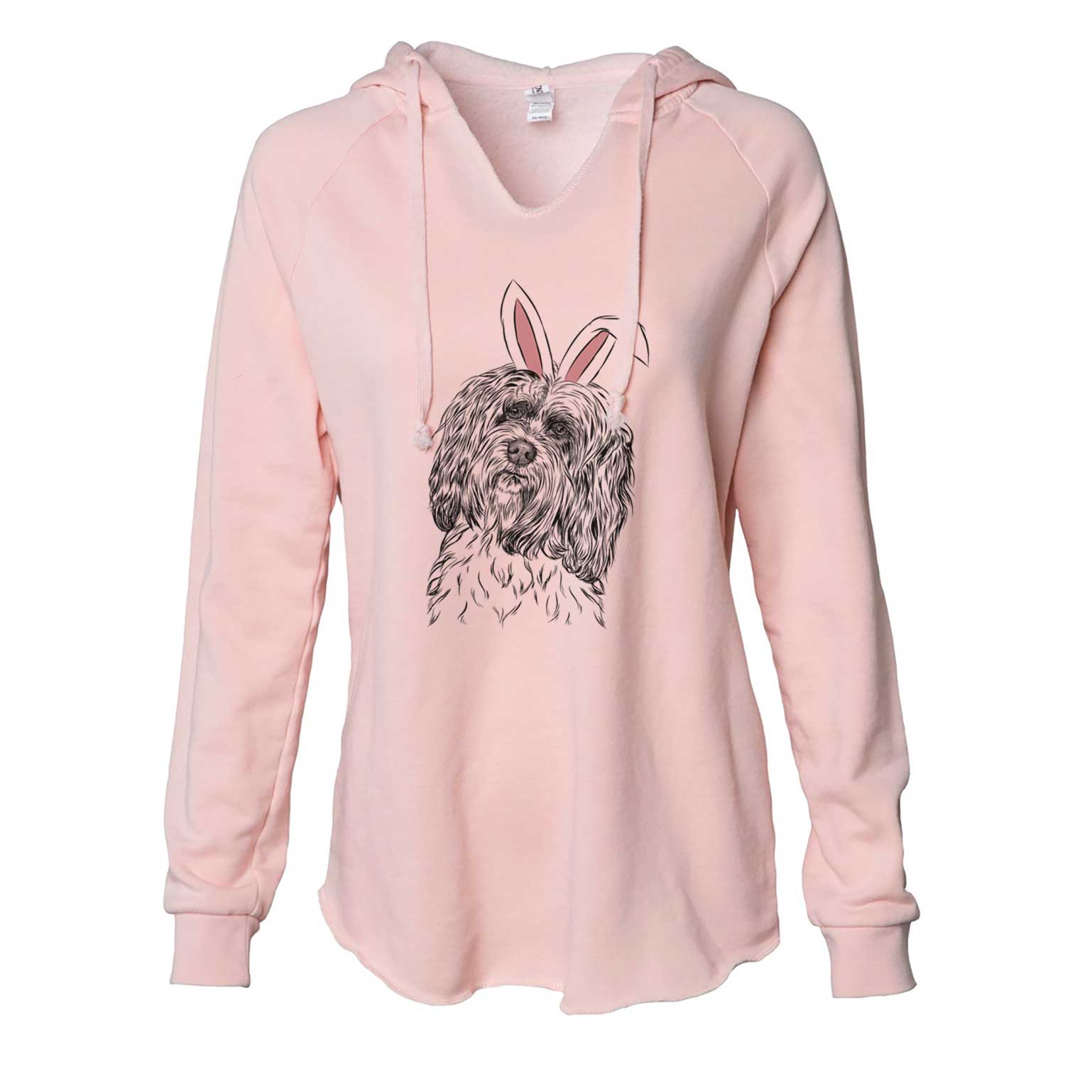 Easter Shenpa the Tibetan Terrier - Cali Wave Hooded Sweatshirt