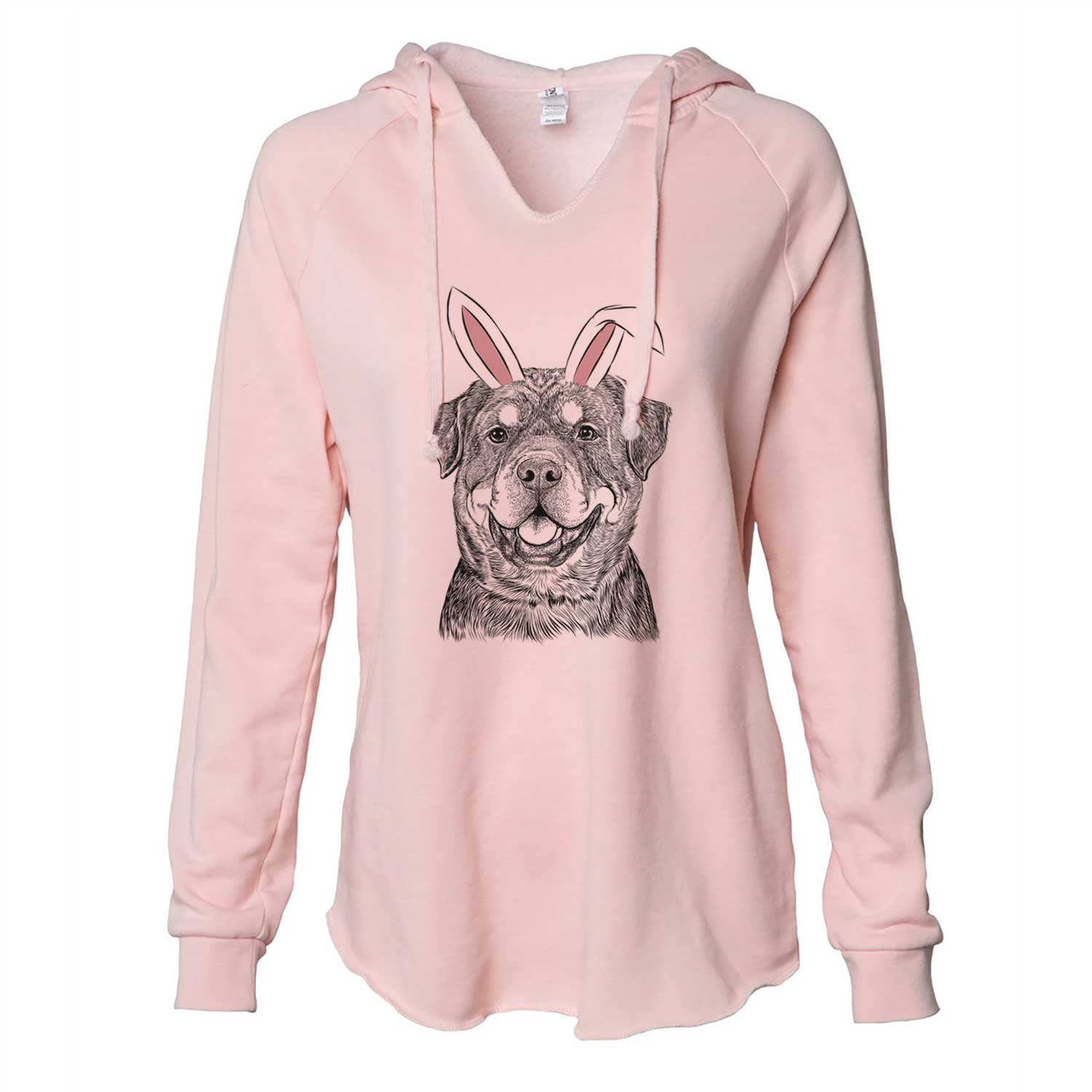 Easter Sig the Rottweiler - Cali Wave Hooded Sweatshirt