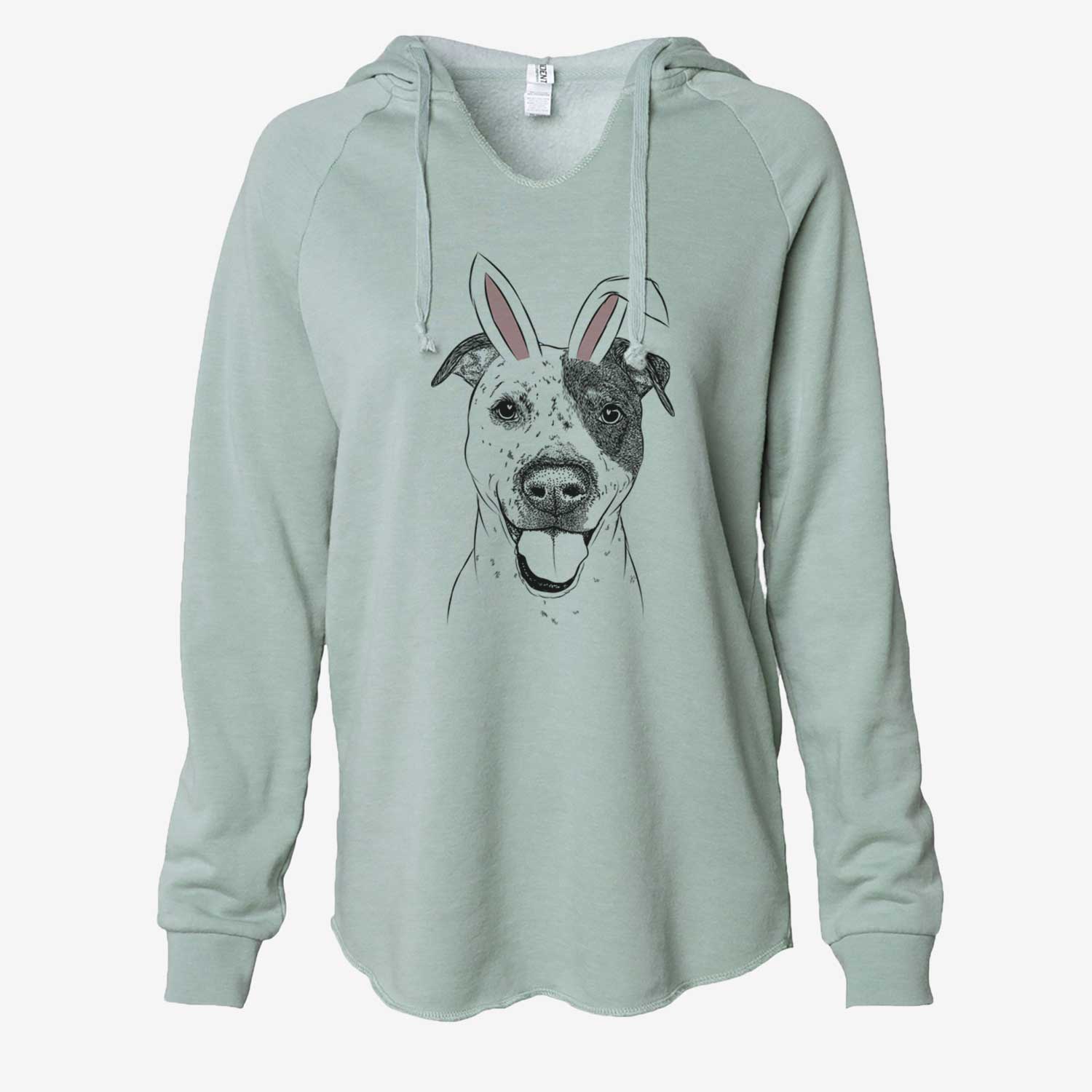 Easter Simon the Mixed Breed - Cali Wave Hooded Sweatshirt