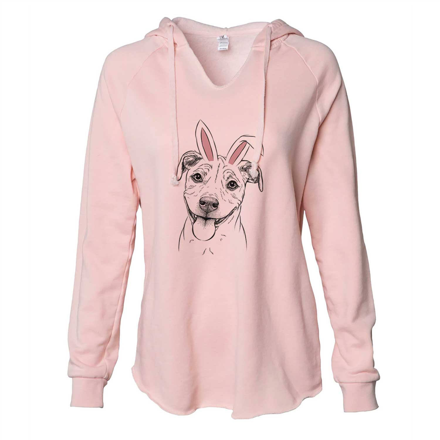 Easter Skye the Pitweiler - Cali Wave Hooded Sweatshirt