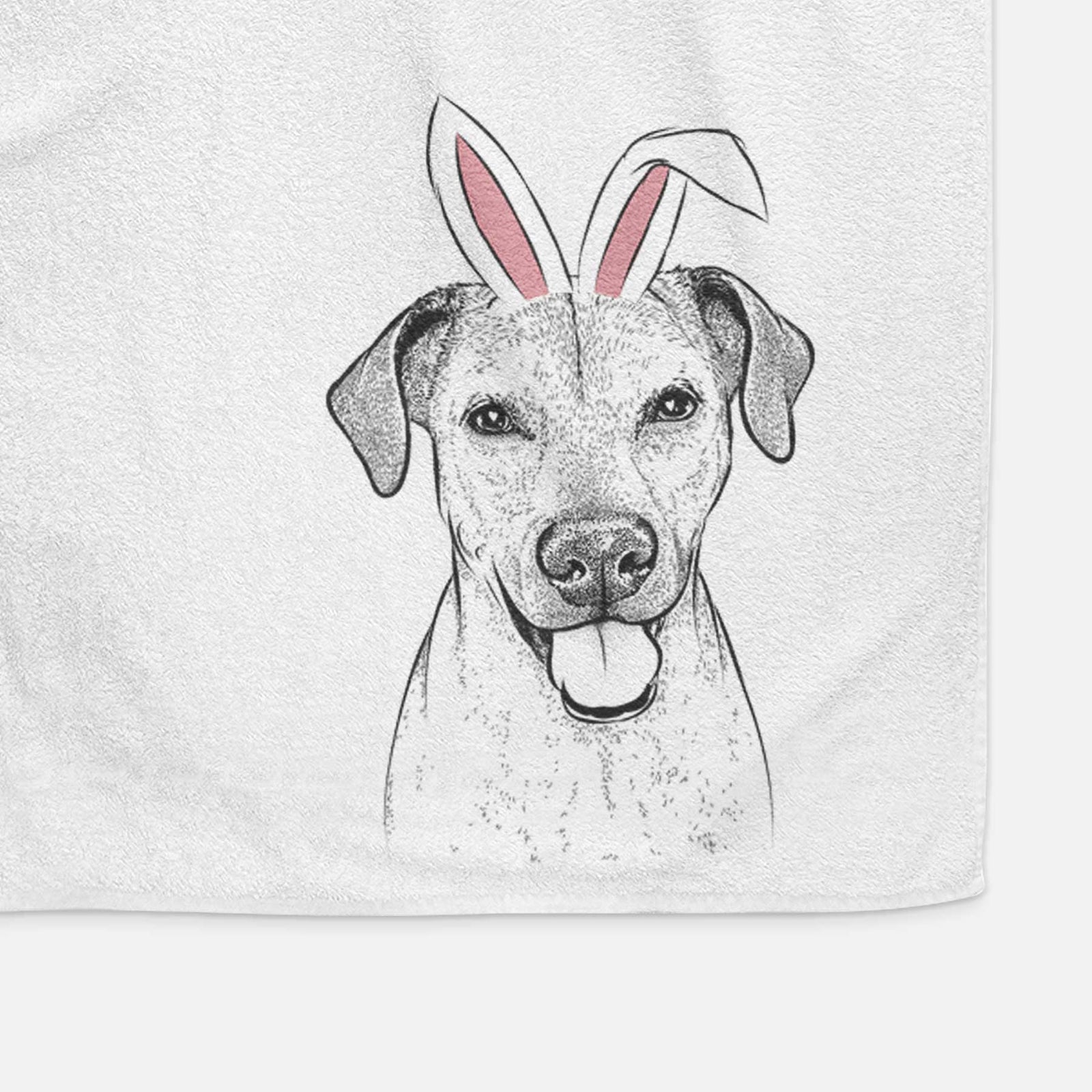 Sugar the American Staffordshire Mix Decorative Hand Towel