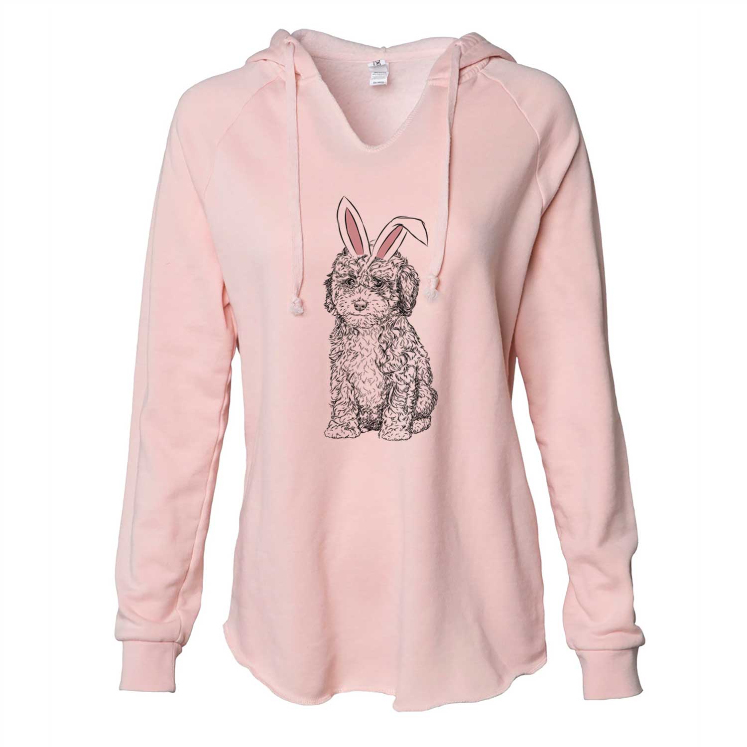 Easter Sweet Tea the Mini Doodle - Cali Wave Hooded Sweatshirt