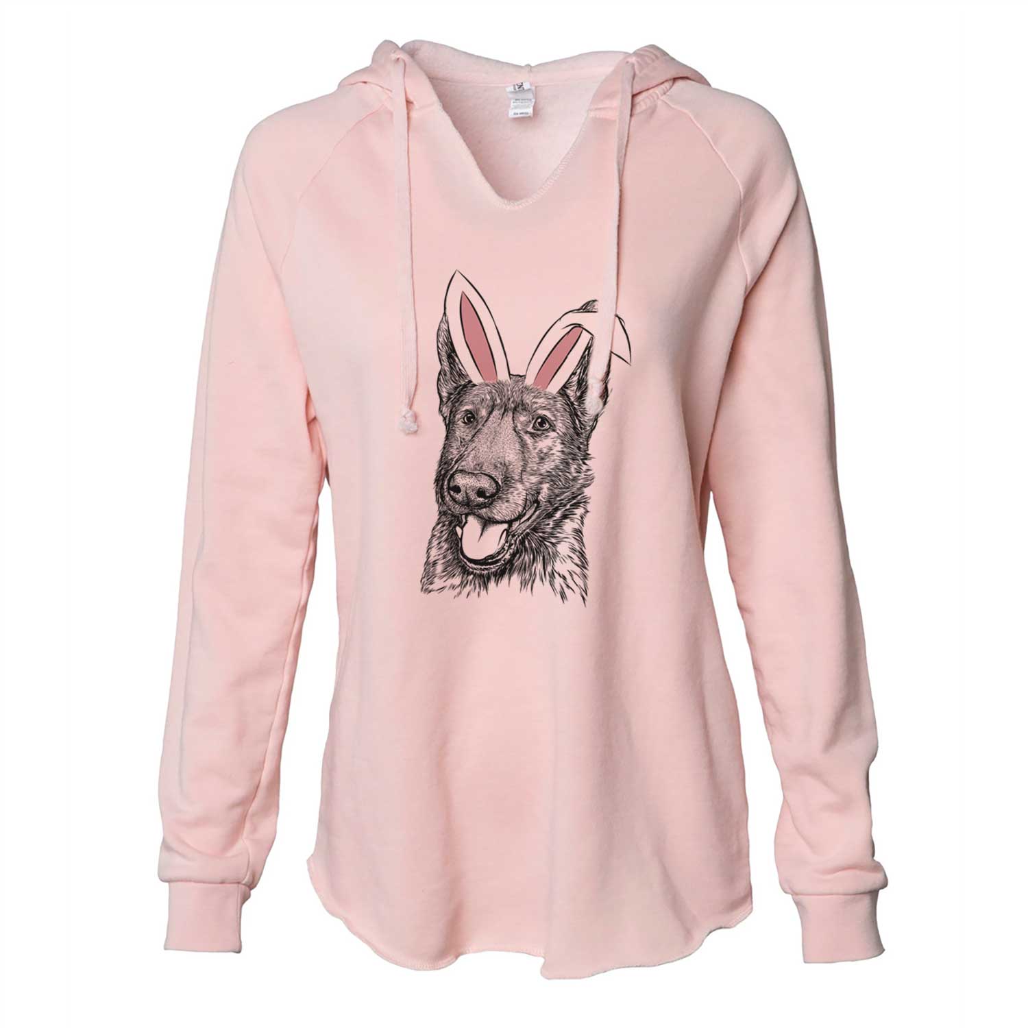 Easter Tena the German Shepherd - Cali Wave Hooded Sweatshirt
