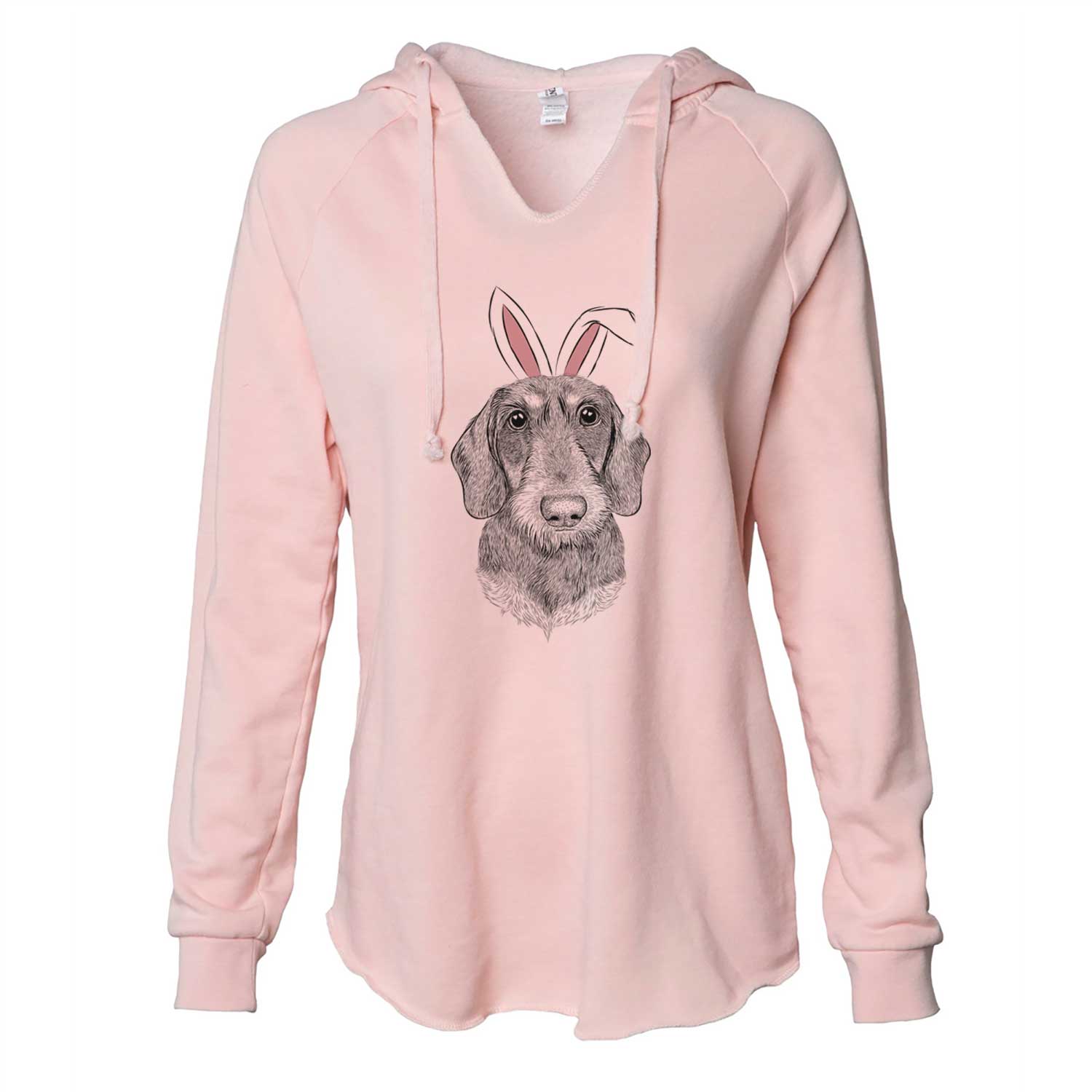 Easter Truman the Wirehaired Dachshund - Cali Wave Hooded Sweatshirt