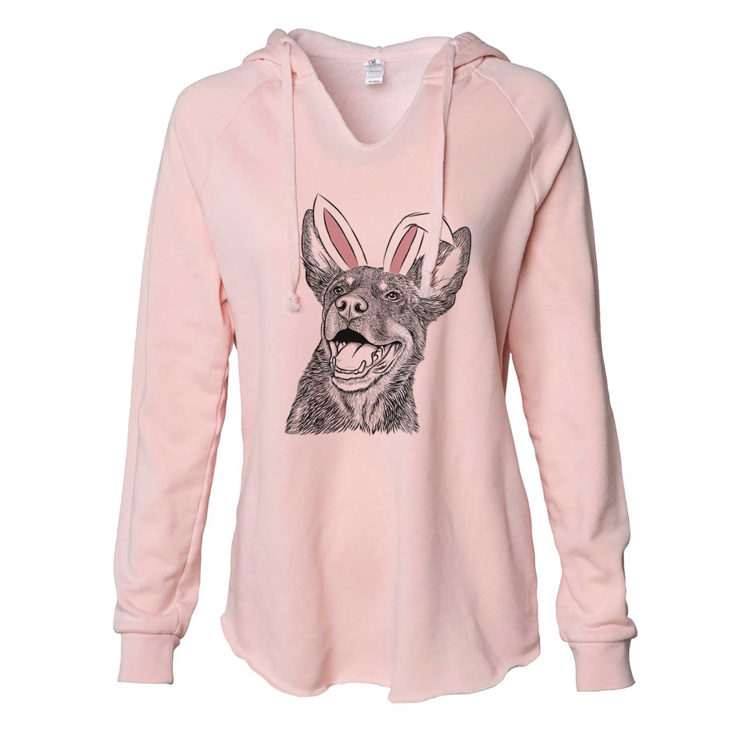 Easter Tucker the Australian Kelpie - Cali Wave Hooded Sweatshirt