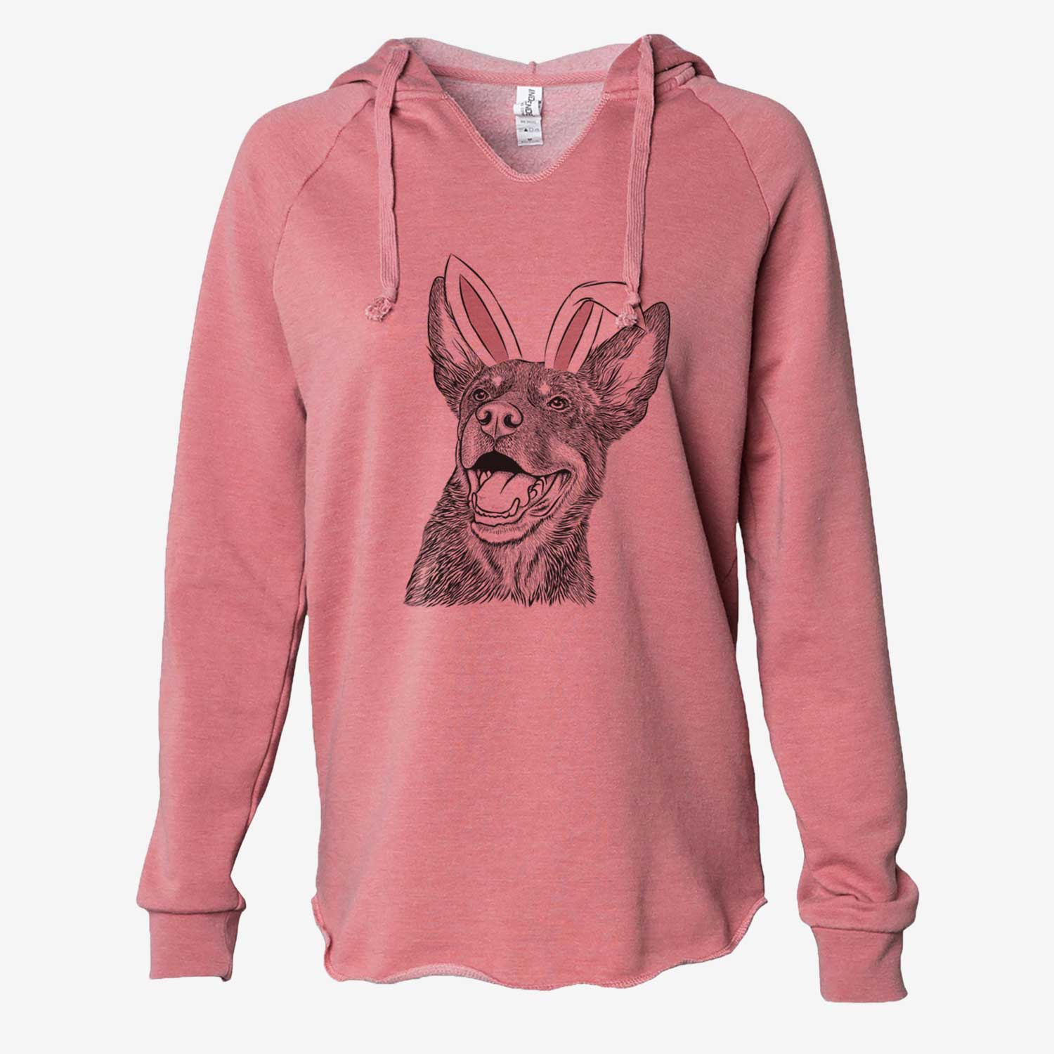 Easter Tucker the Australian Kelpie - Cali Wave Hooded Sweatshirt