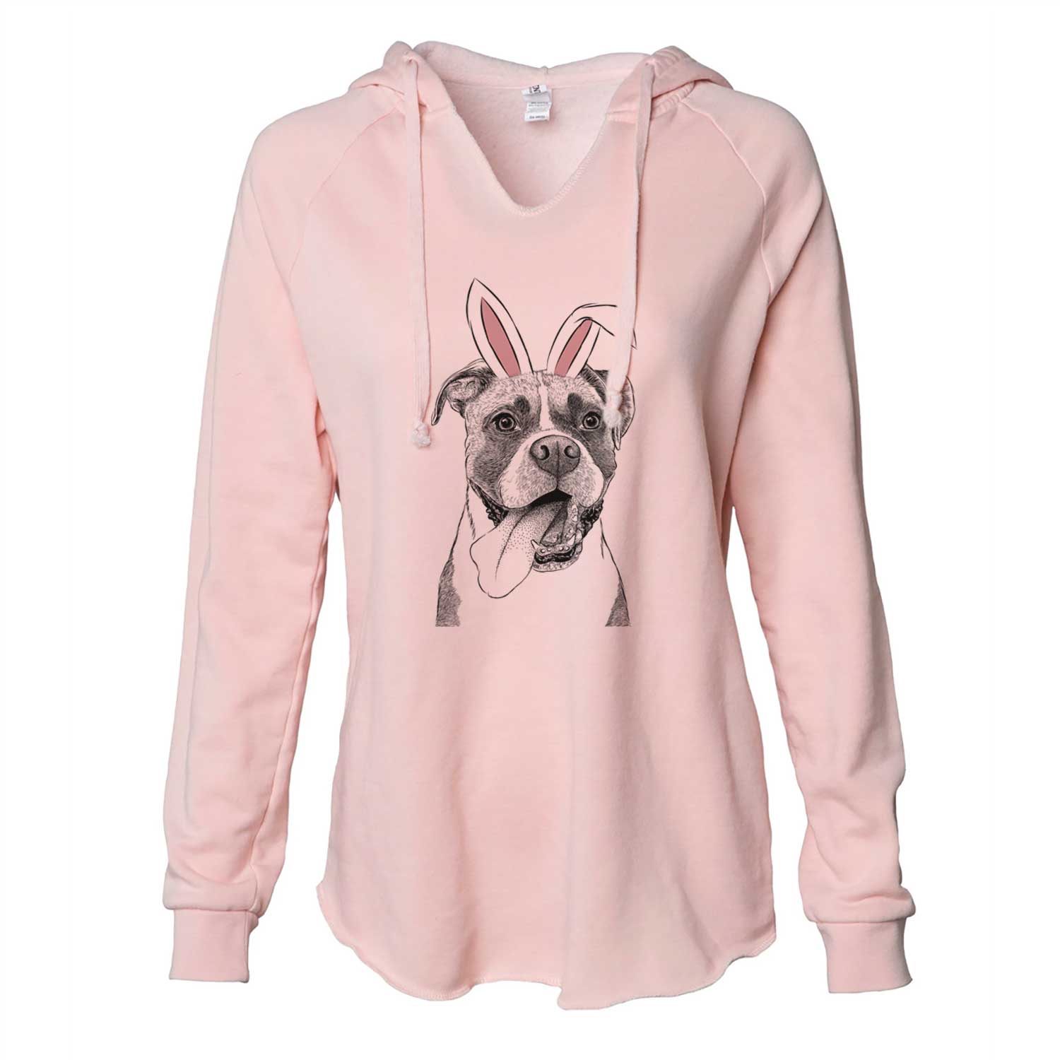 Easter Tuckeroo the Boxer - Cali Wave Hooded Sweatshirt