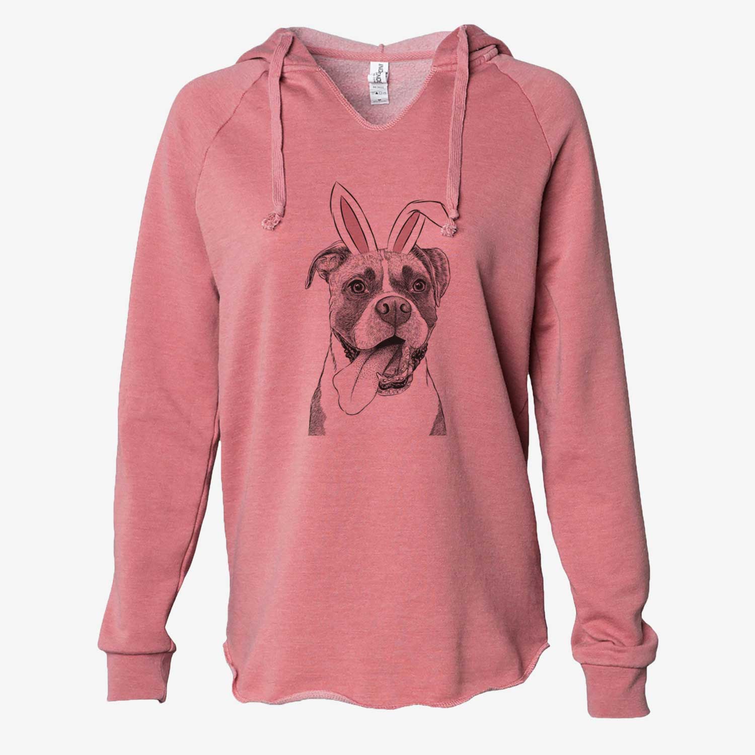 Easter Tuckeroo the Boxer - Cali Wave Hooded Sweatshirt