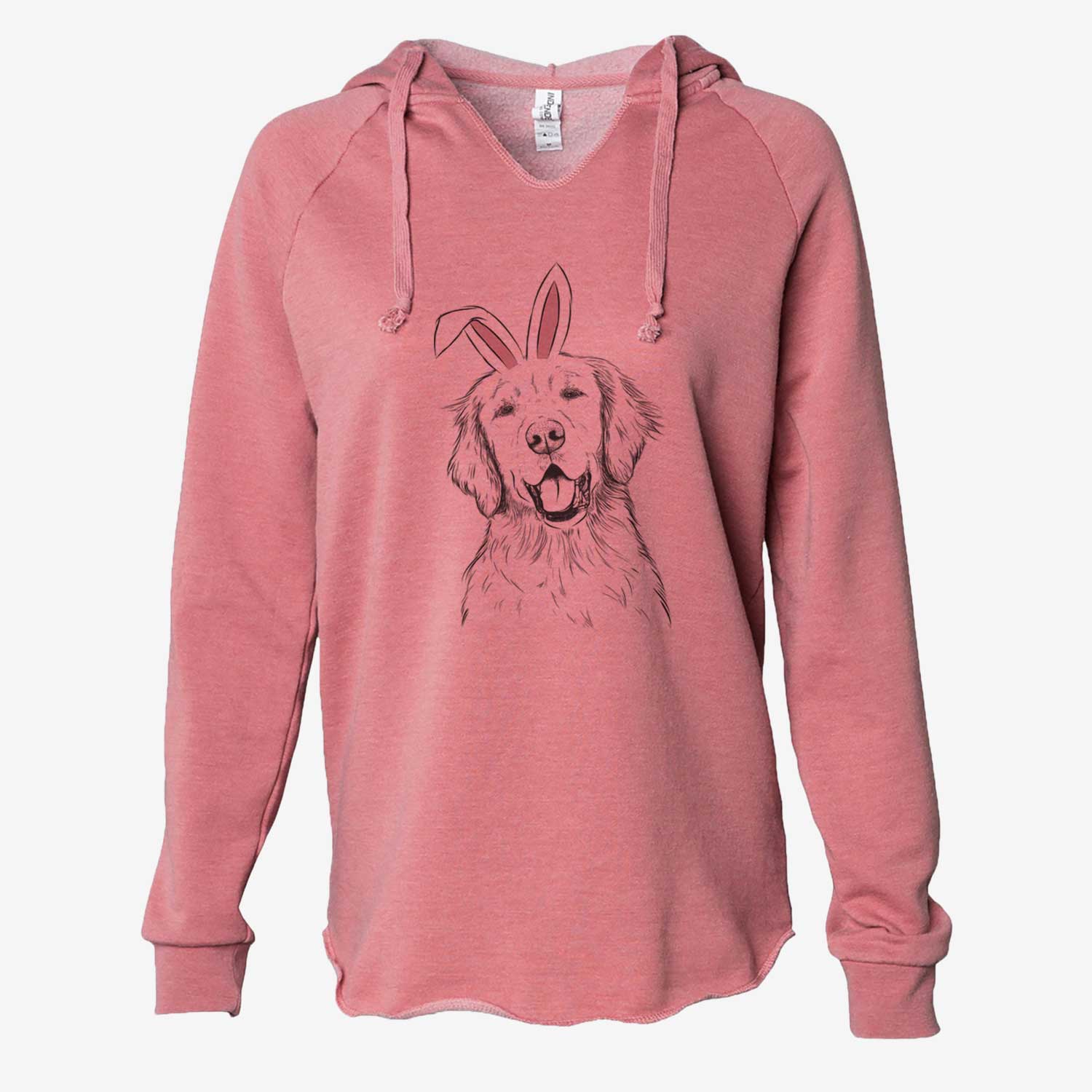 Easter Wallace the Golden Retriever - Cali Wave Hooded Sweatshirt