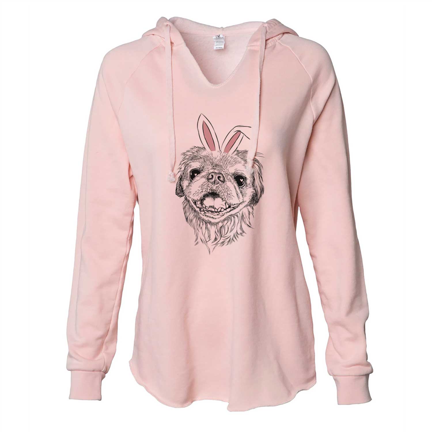Easter Wally the Pekingese - Cali Wave Hooded Sweatshirt