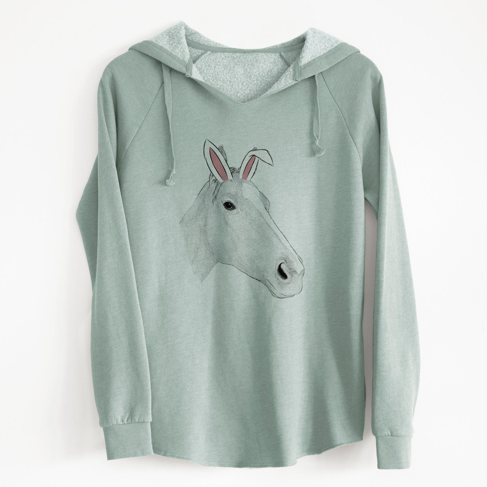 Easter Westley the Horse - Cali Wave Hooded Sweatshirt