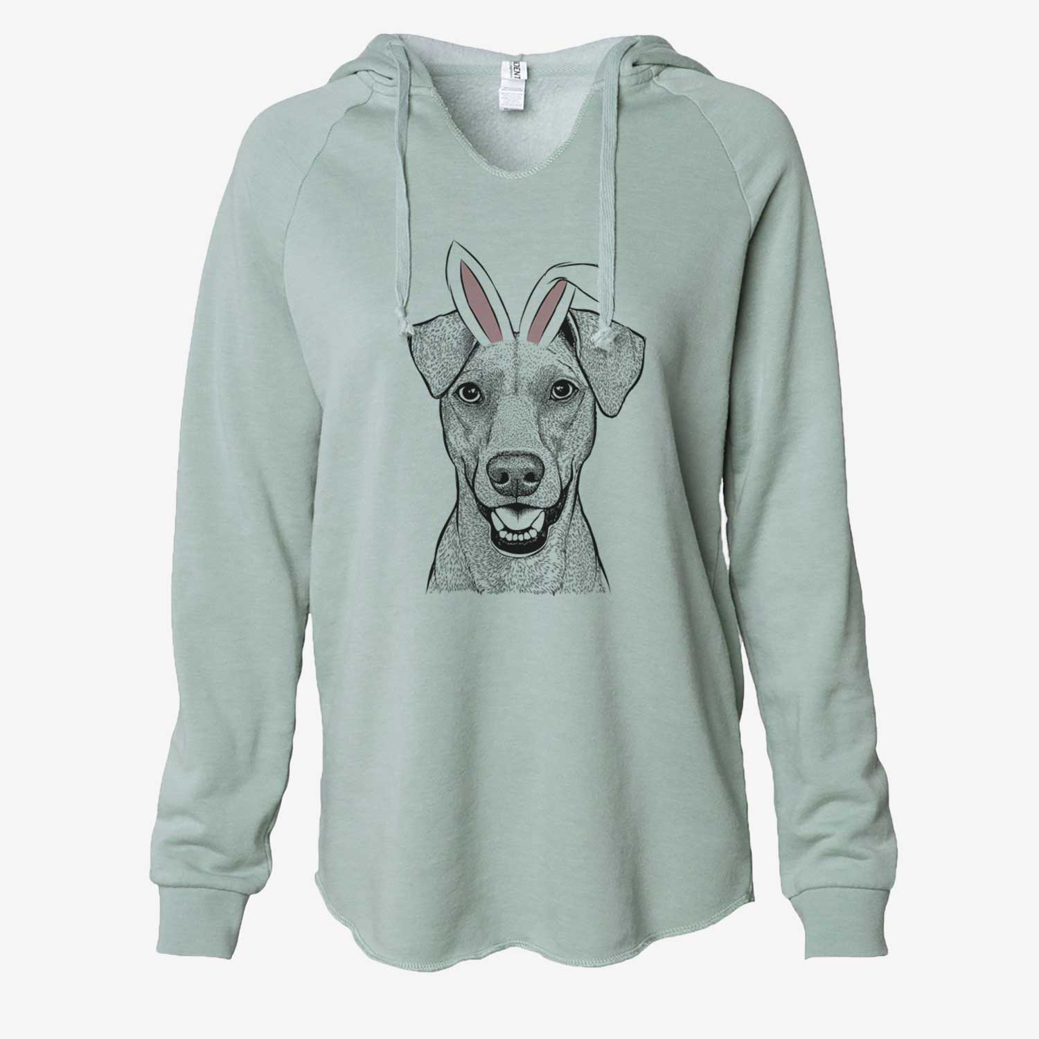 Easter Willow the German Pinscher - Cali Wave Hooded Sweatshirt