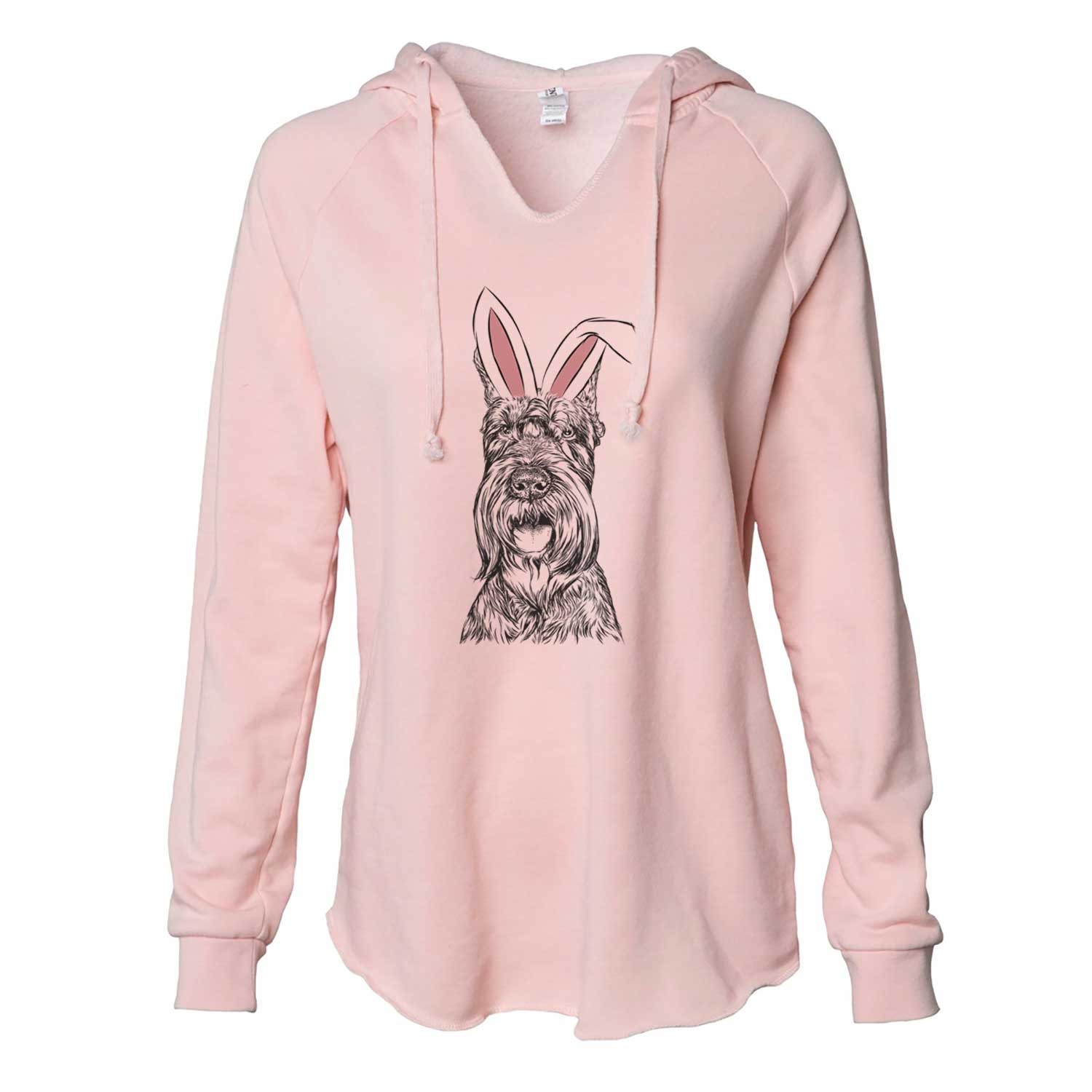 Easter Zuri the Giant Schnauzer - Cali Wave Hooded Sweatshirt