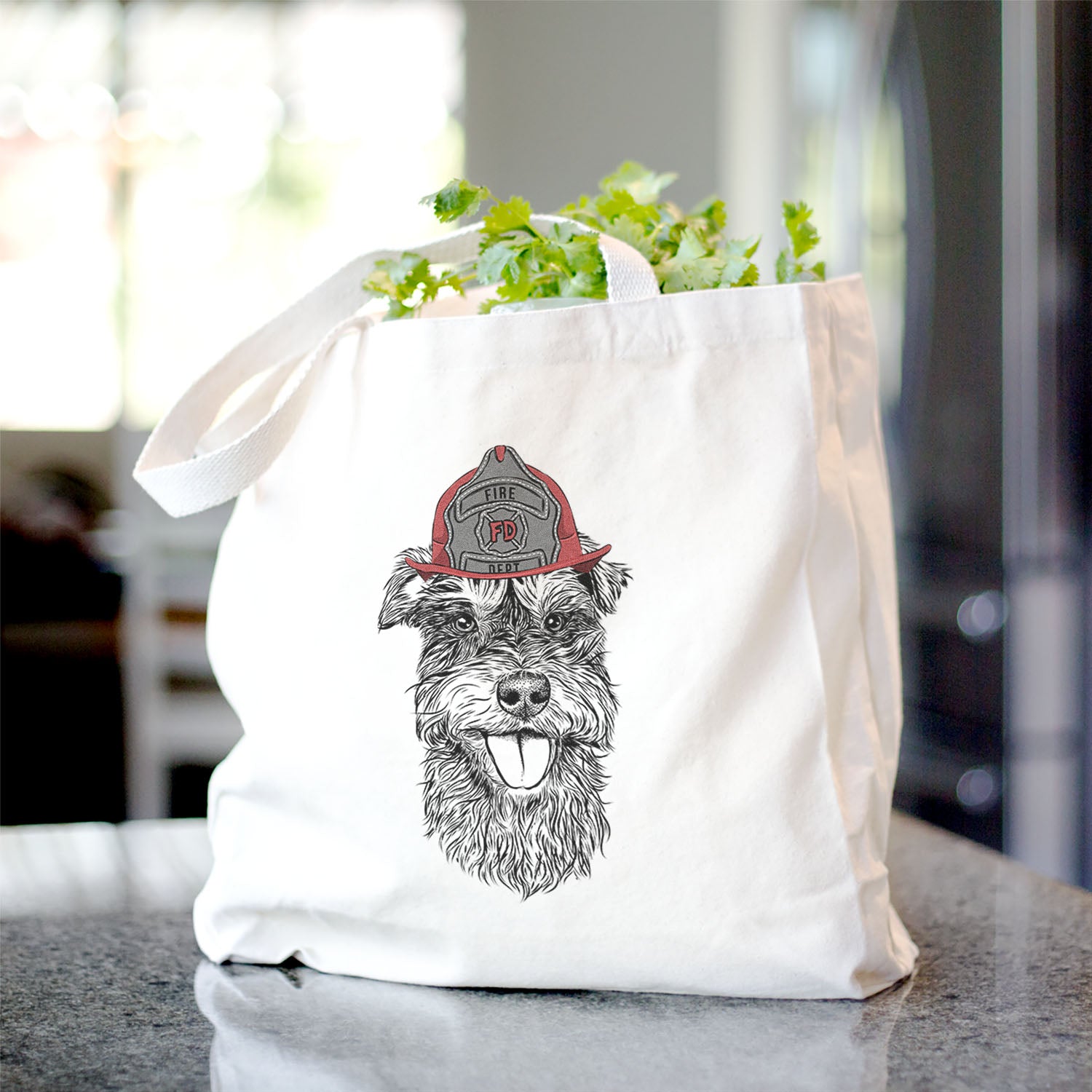 Buster the Schnoodle - Tote Bag