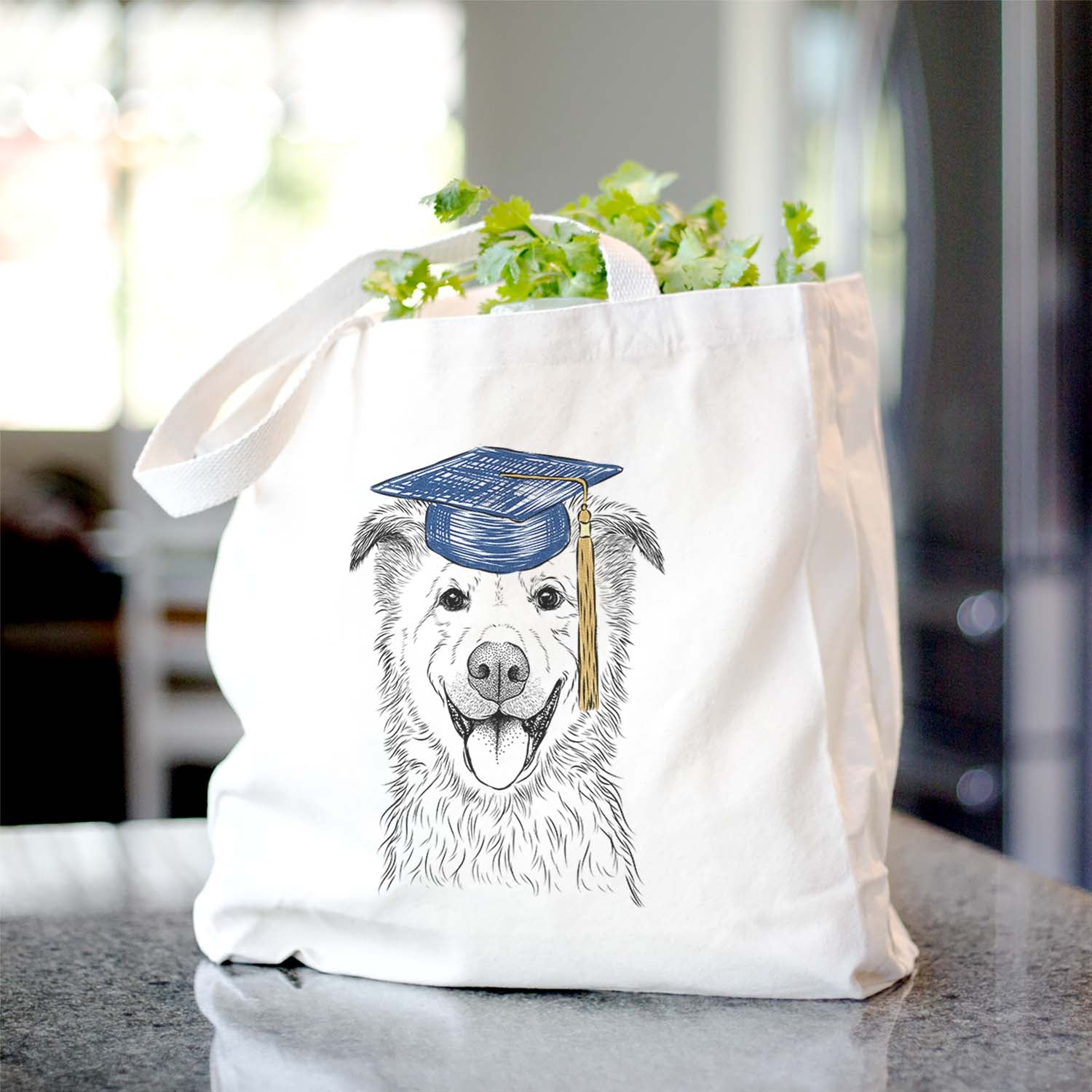 Dawson the Mixed Breed - Tote Bag
