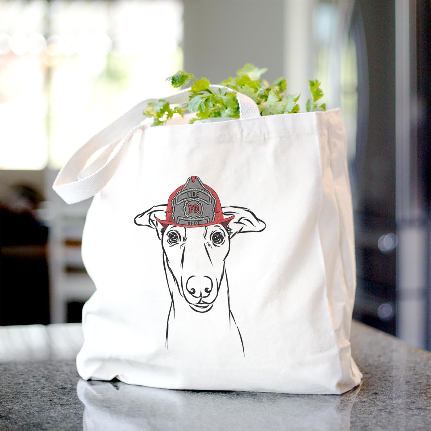 Diva the Greyhound - Tote Bag