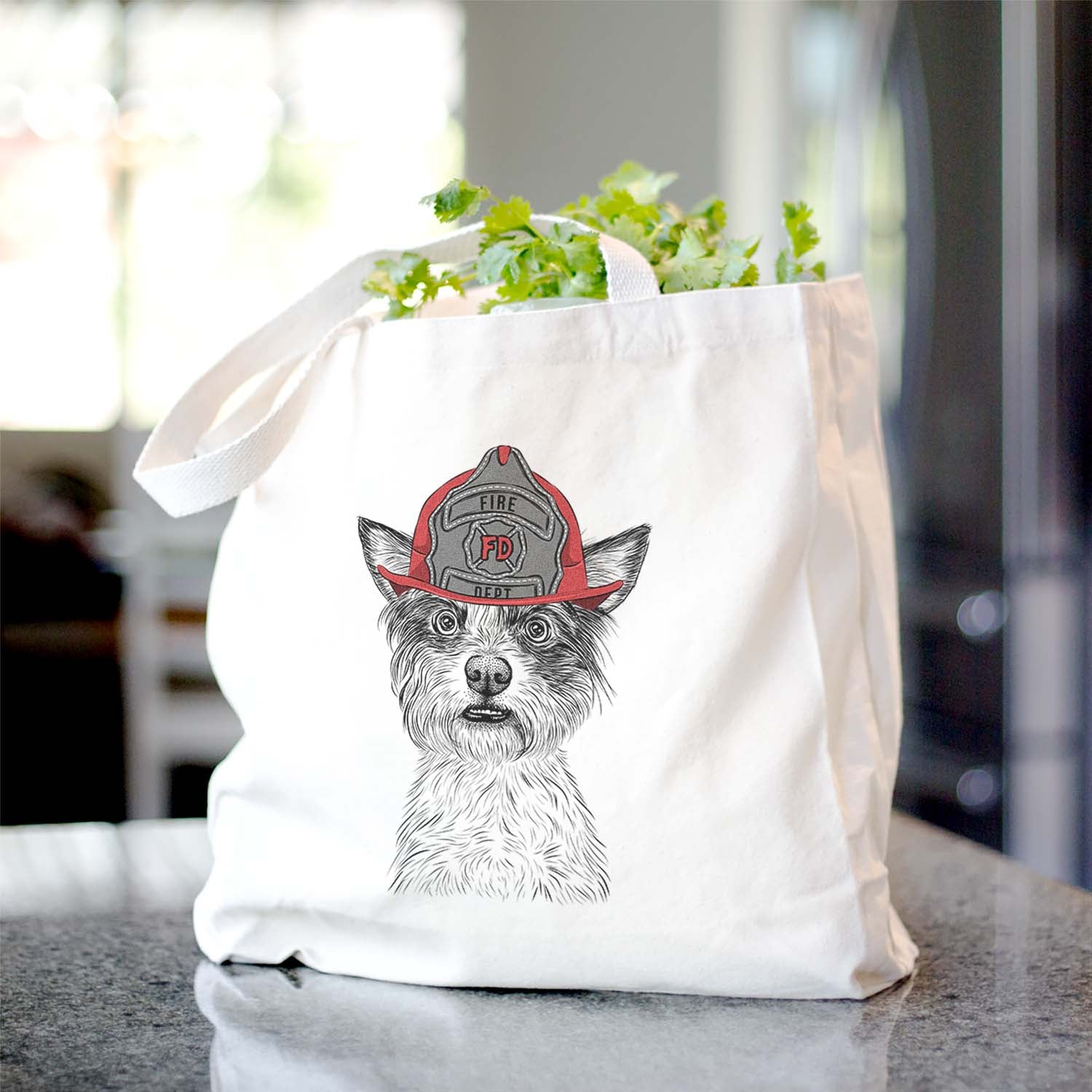 Quigley the Mixed Breed - Tote Bag