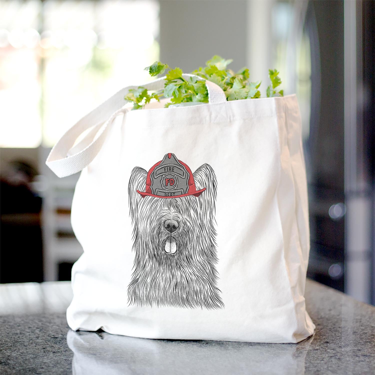 Shay the Briard - Tote Bag