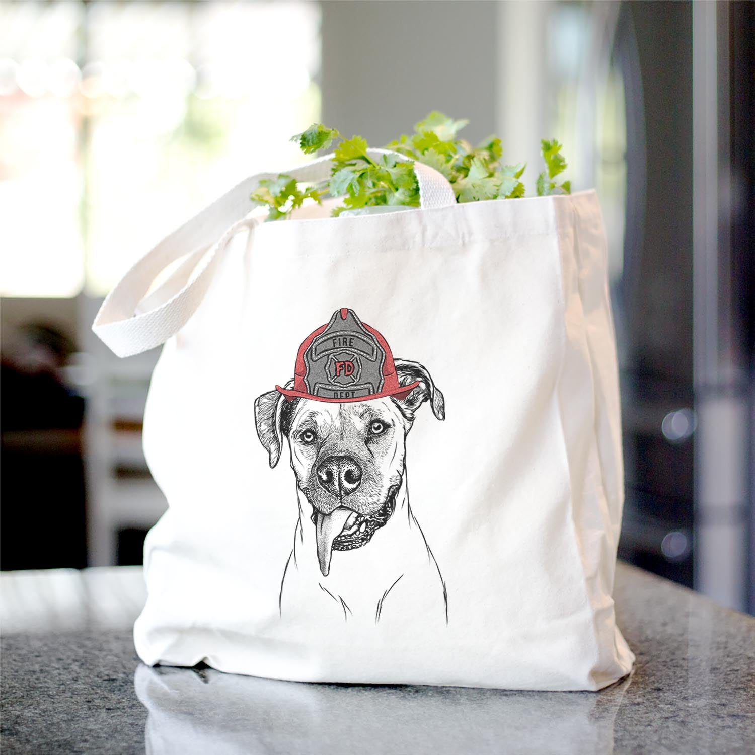 Sir Jake the Boxer - Tote Bag