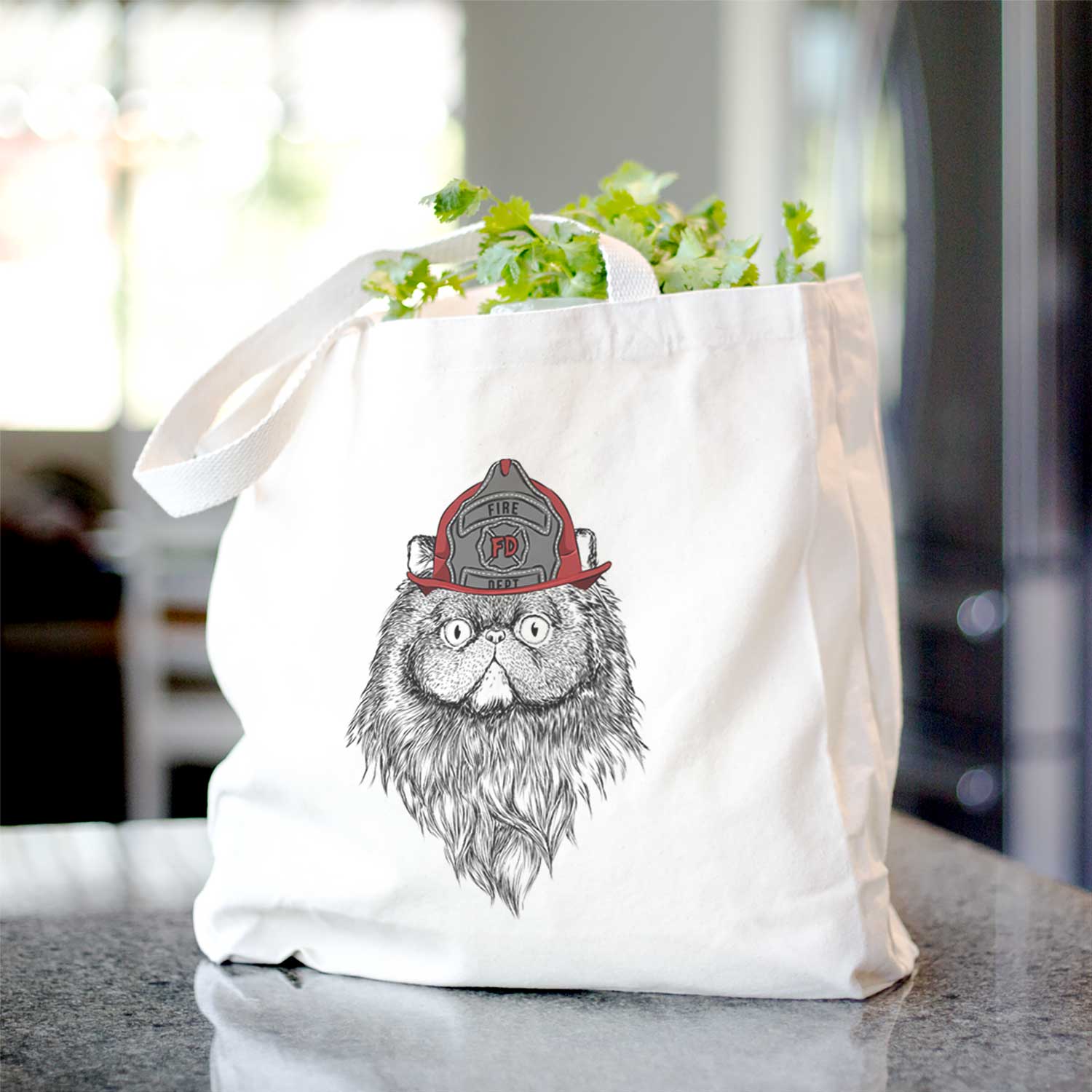 Vader the Persian Cat - Tote Bag