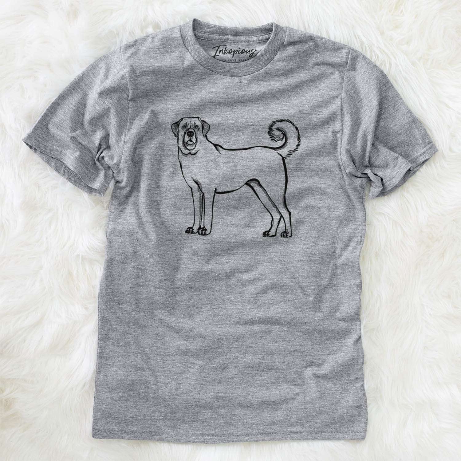 Halftone Anatolian Shepherd - Unisex Crewneck