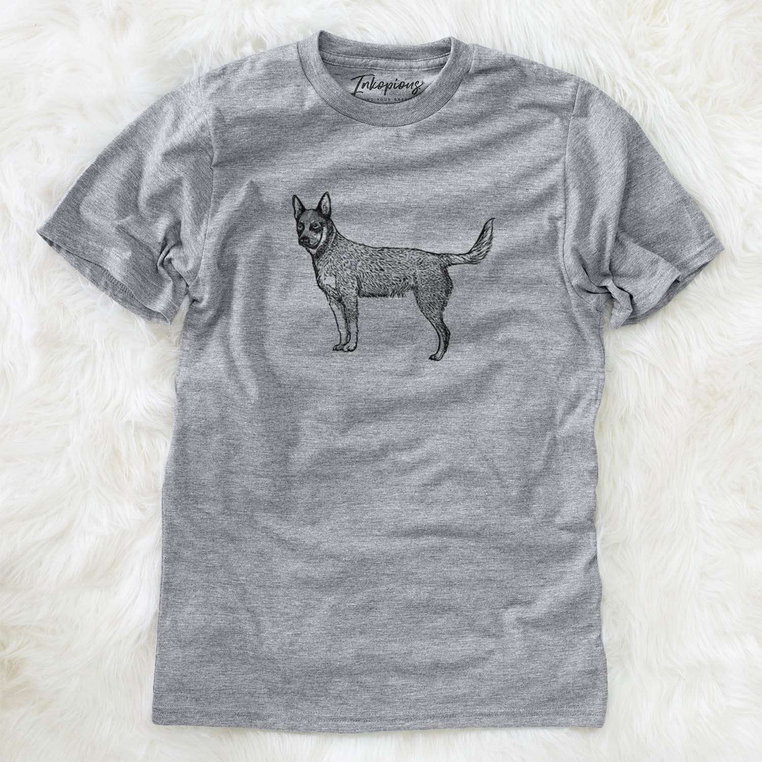 Halftone Australian Cattle Dog - Unisex Crewneck