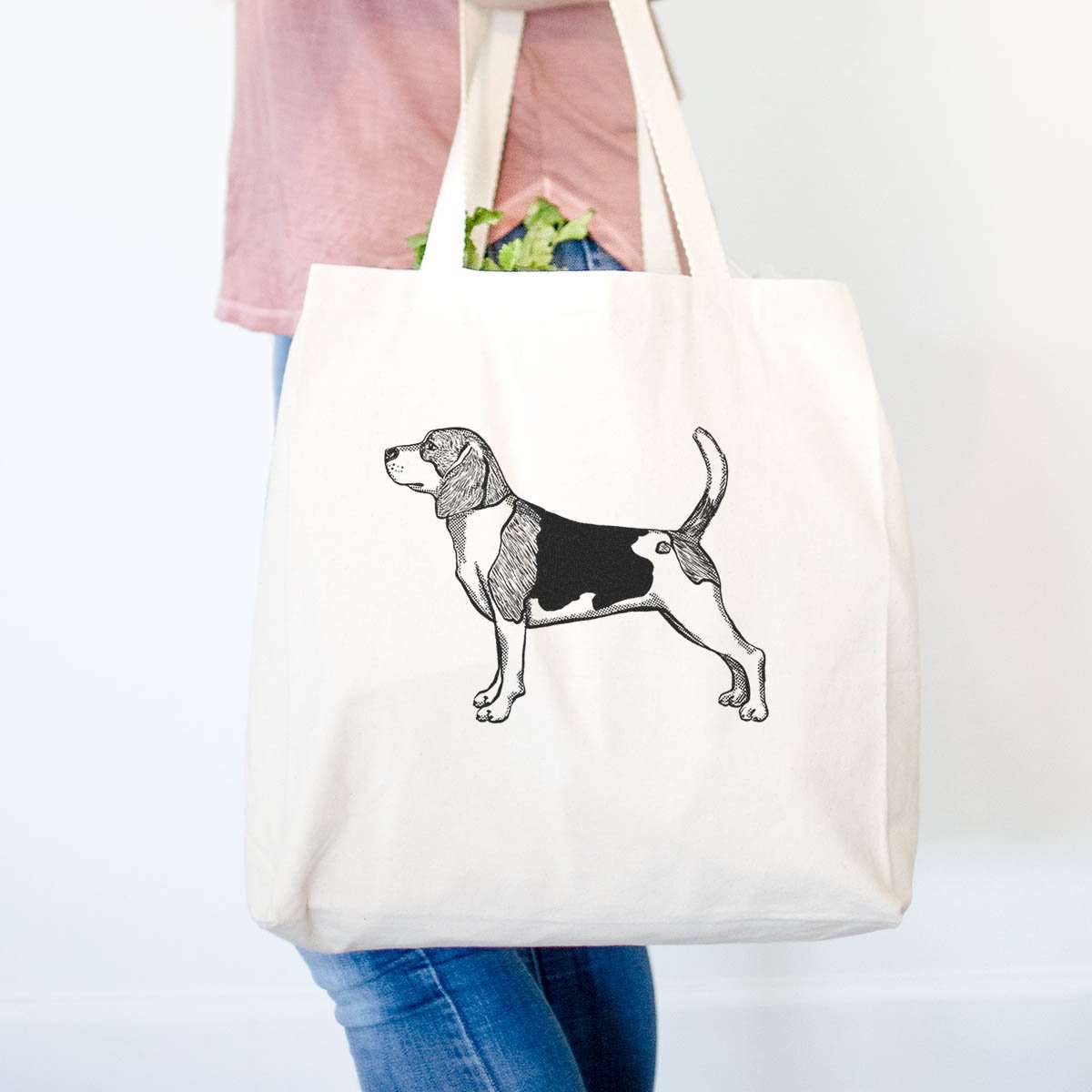 Halftone Beagle - Tote Bag